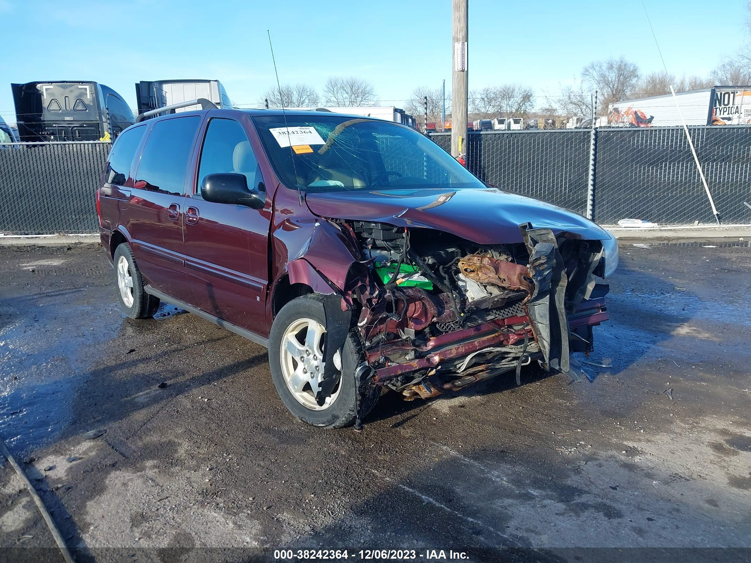 CHEVROLET UPLANDER 2008 1gndv33198d186867