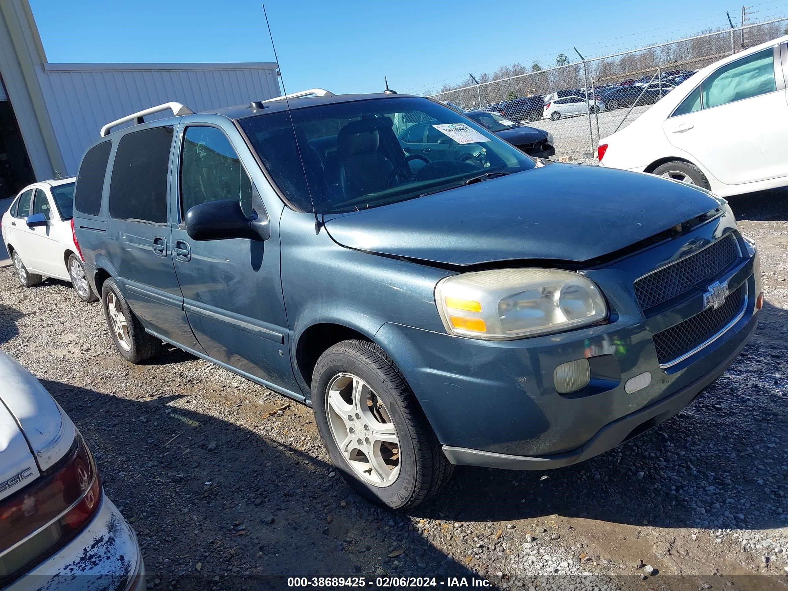 CHEVROLET UPLANDER 2006 1gndv33l66d154098