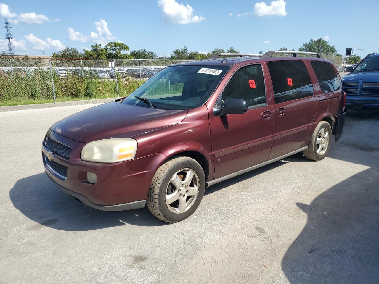 CHEVROLET UPLANDER 2008 1gndv33w88d163107