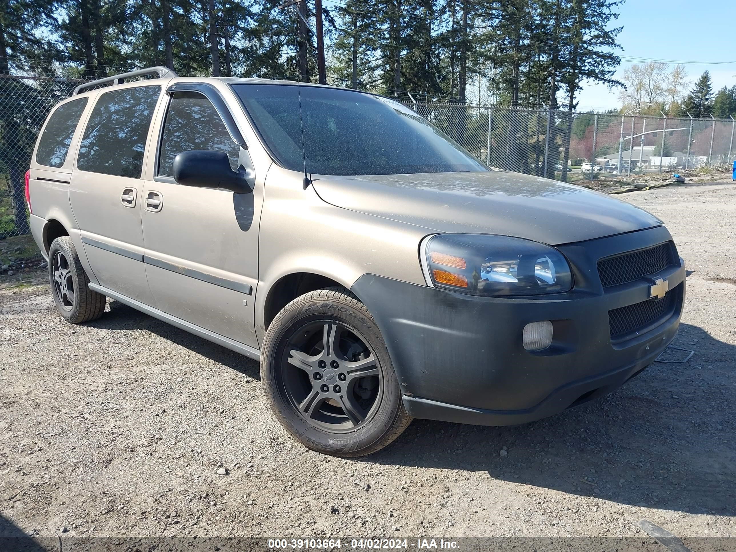 CHEVROLET UPLANDER 2006 1gndx33l36d216812