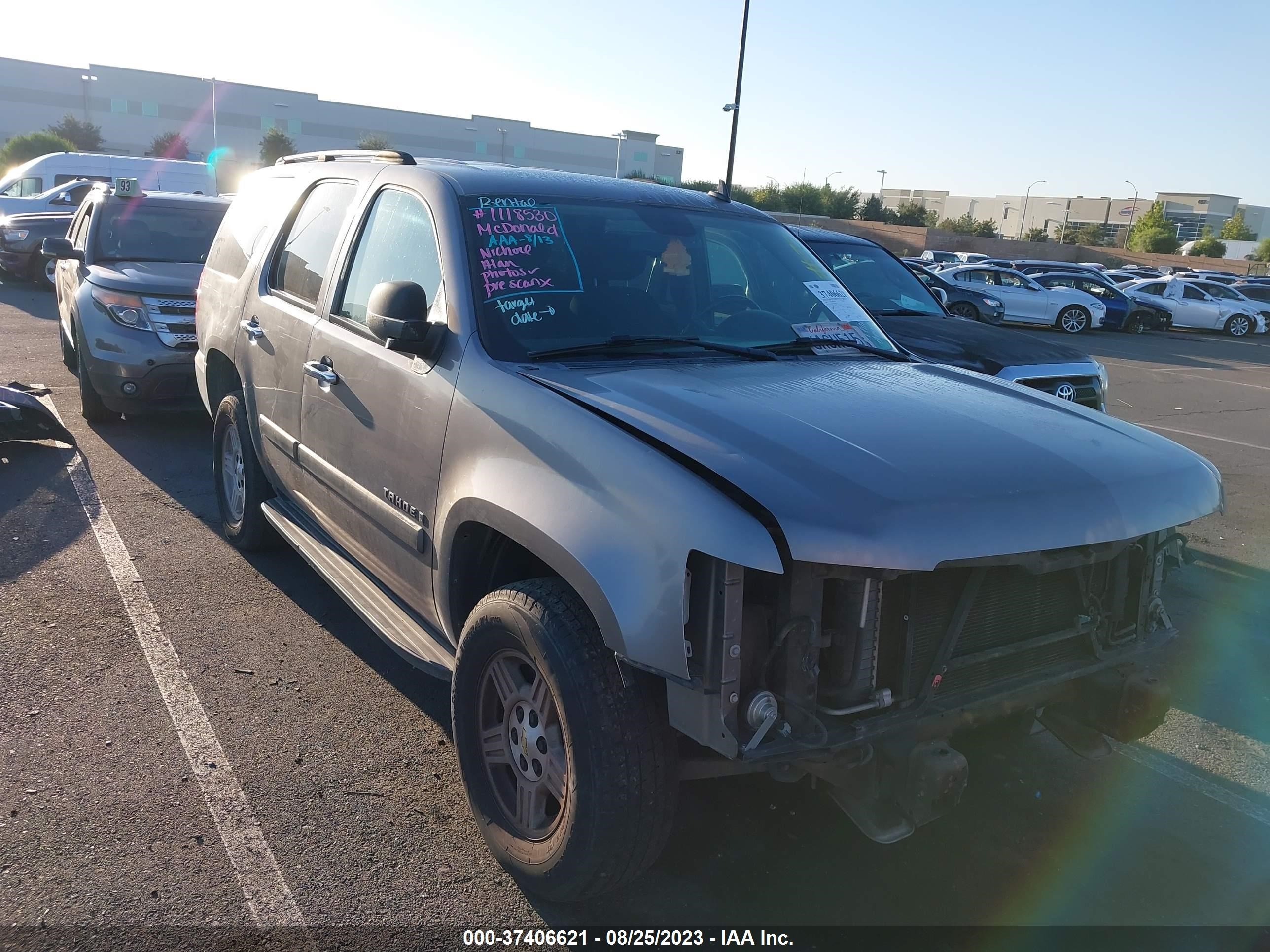 CHEVROLET TAHOE 2007 1gnec13j37r132478