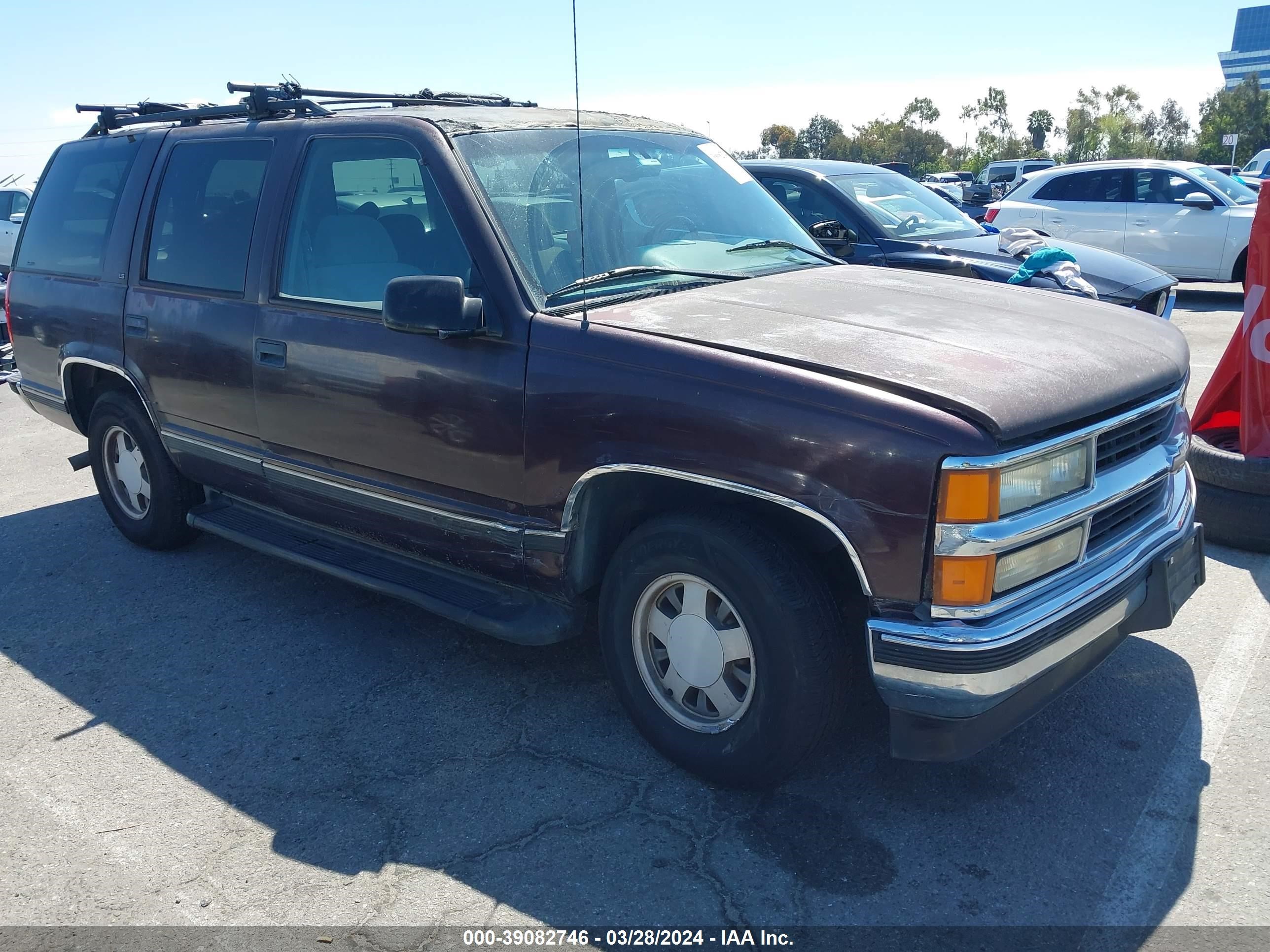 CHEVROLET TAHOE 1996 1gnec13r7tj392011