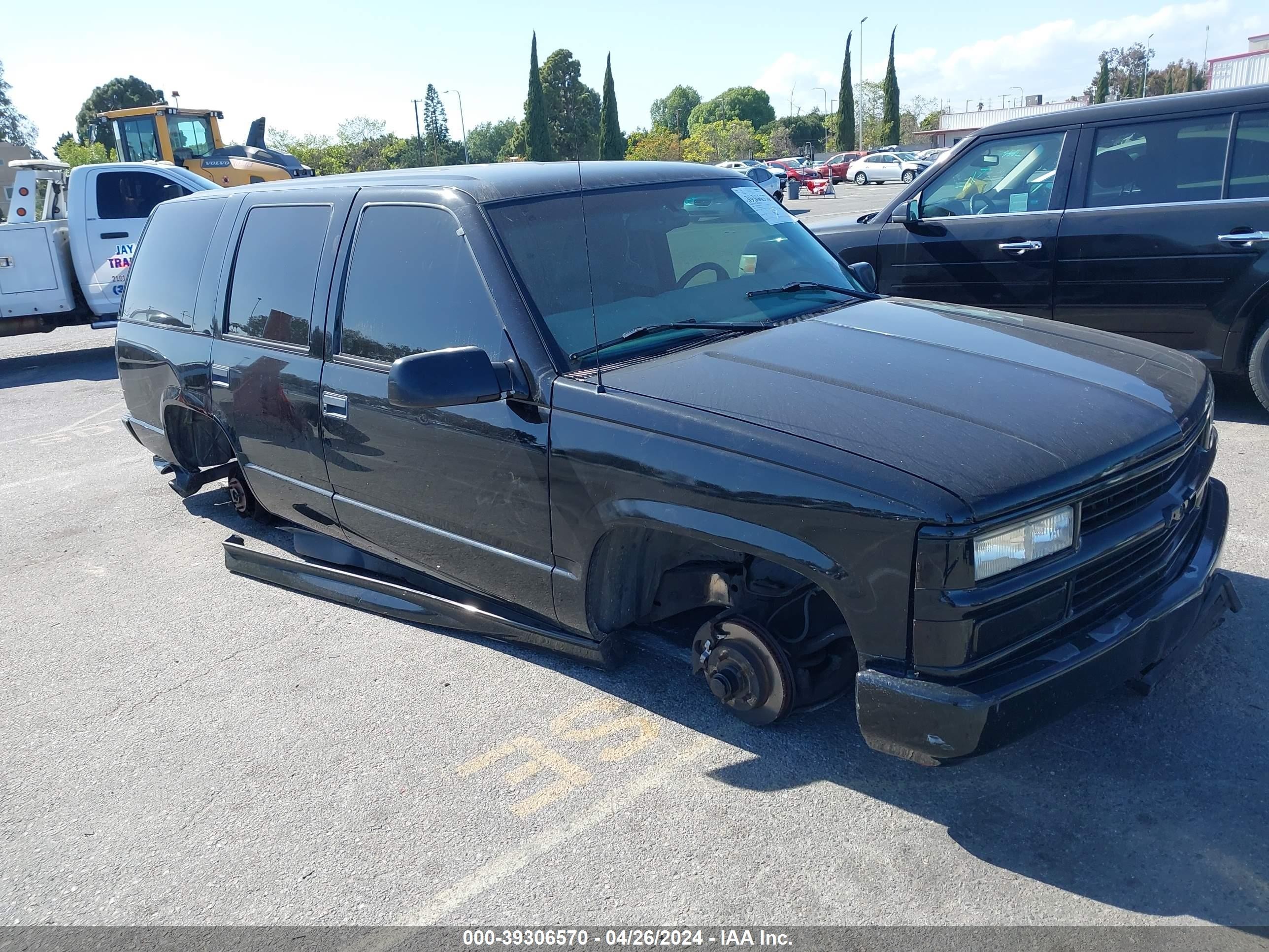 CHEVROLET TAHOE 2000 1gnec13r8yr114615