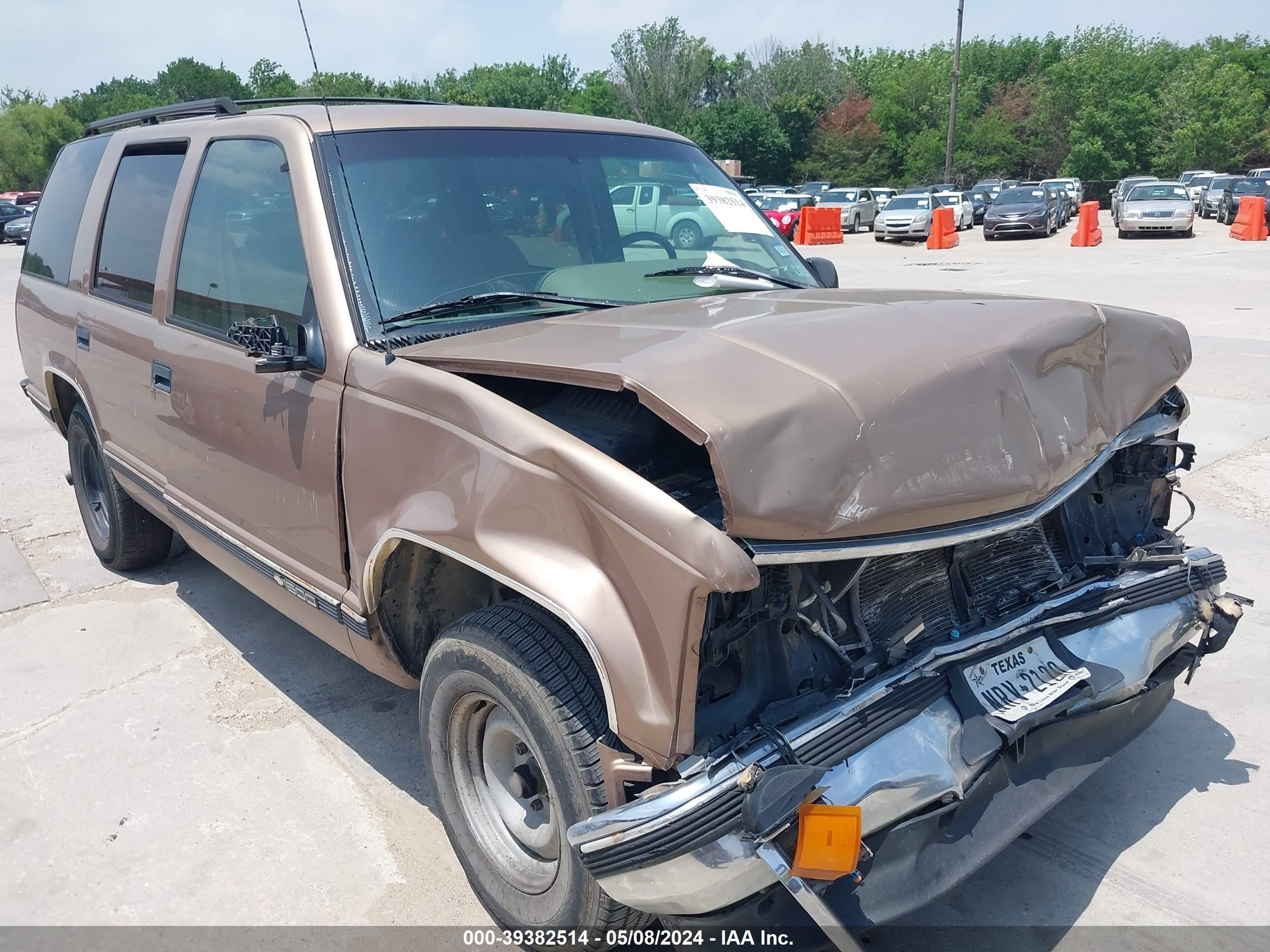 CHEVROLET TAHOE 1996 1gnec13r9tj353467