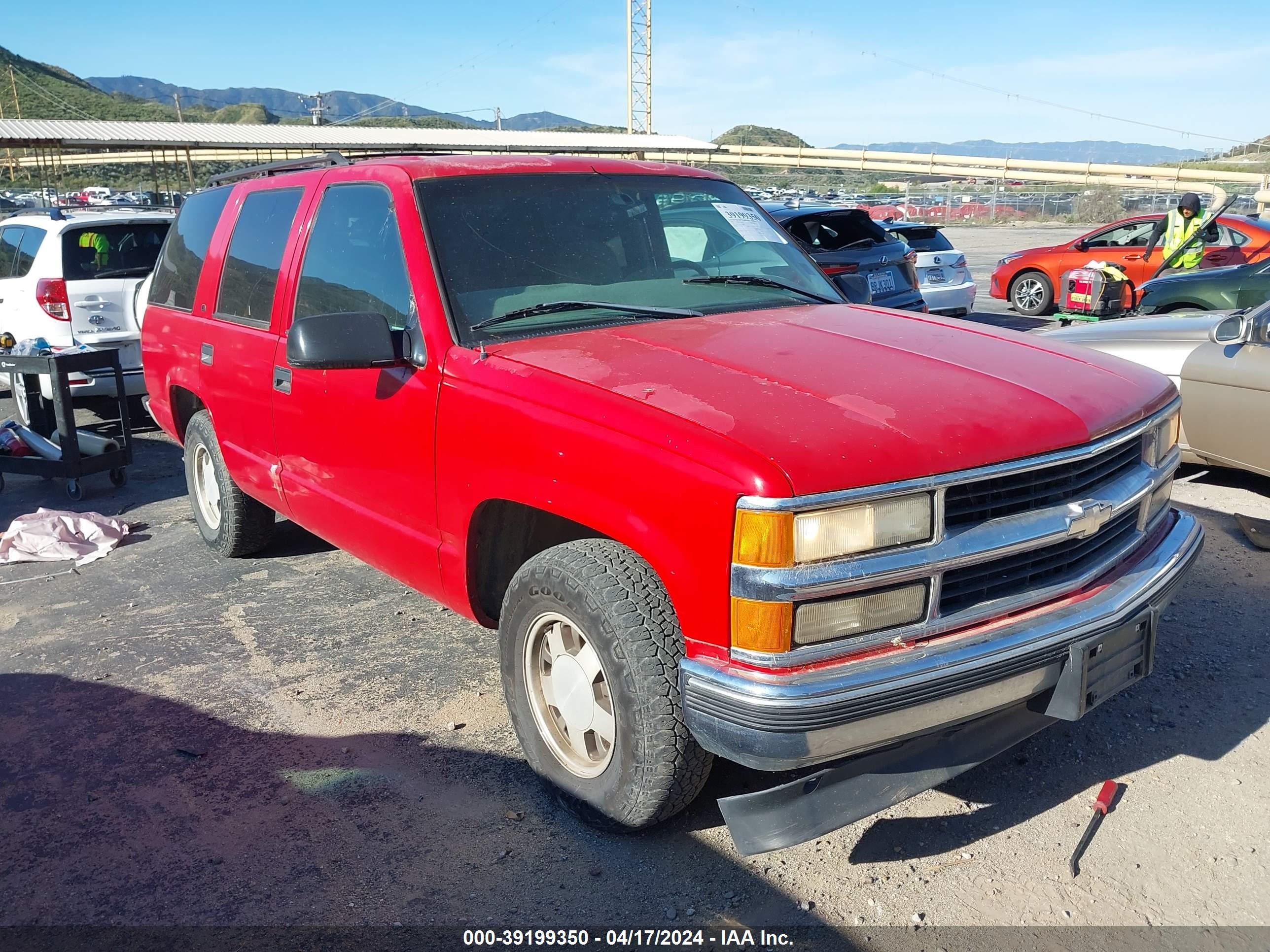 CHEVROLET TAHOE 1999 1gnec13r9xj362689