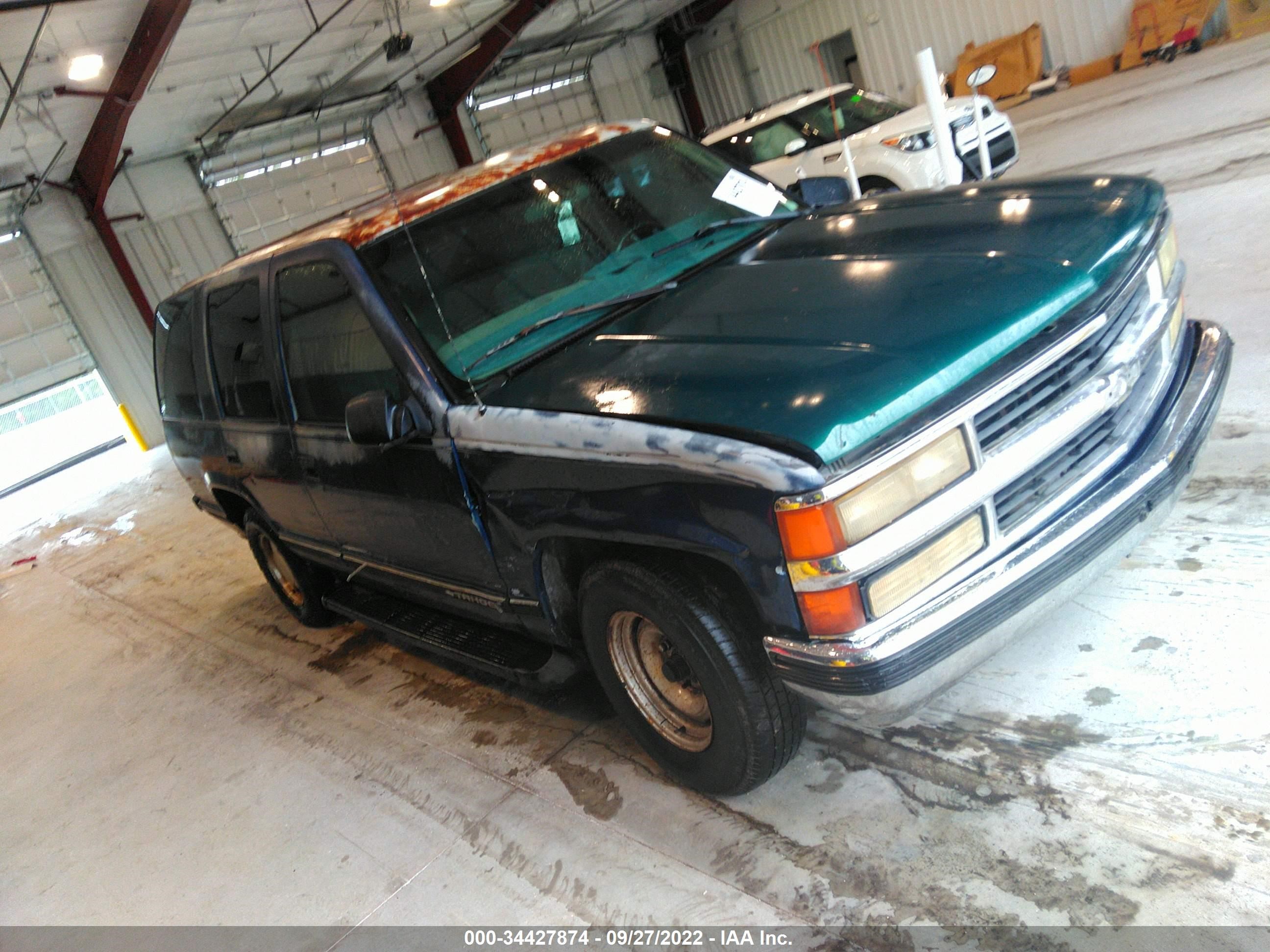 CHEVROLET TAHOE 1999 1gnec13r9xj536325