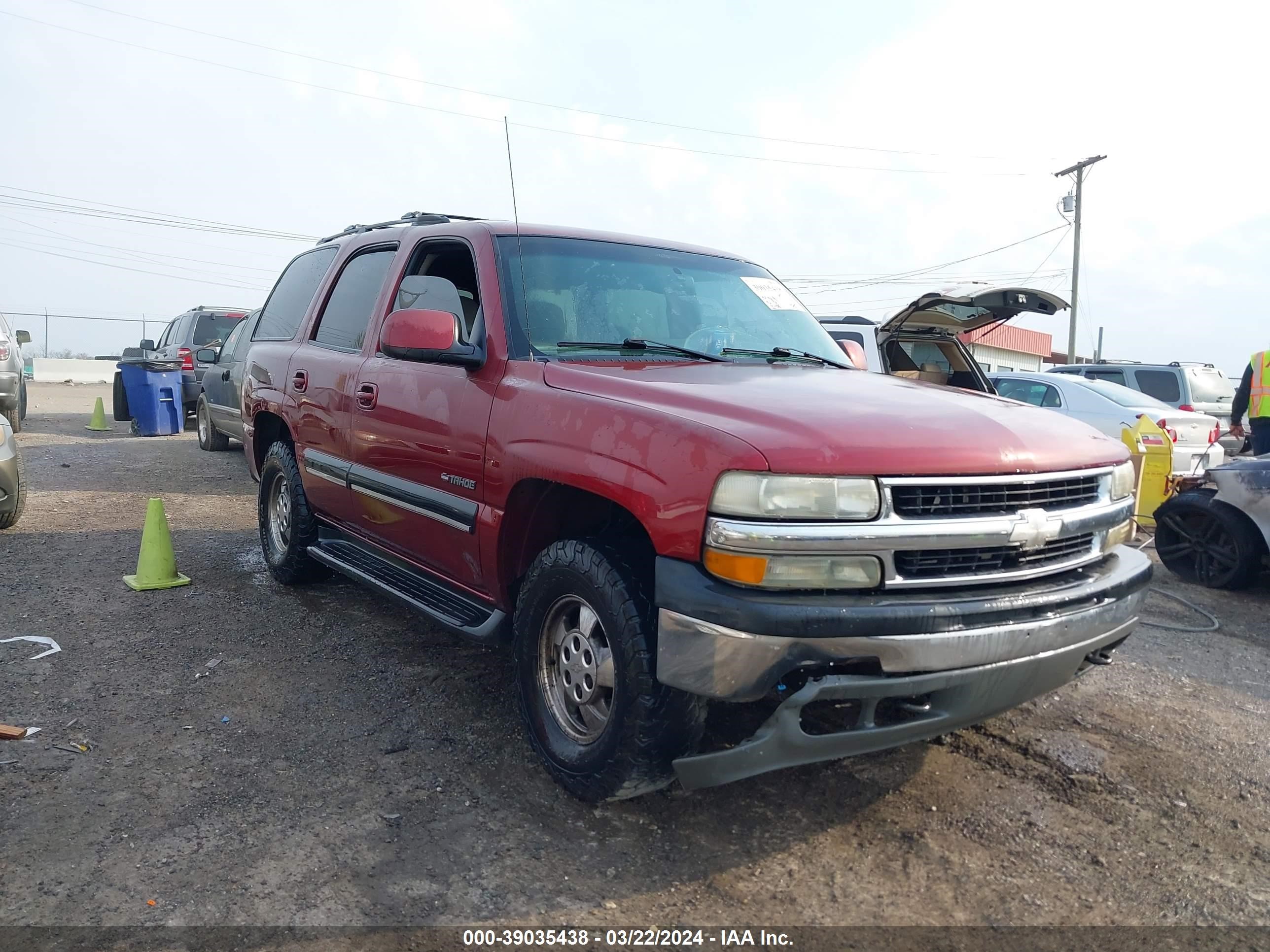 CHEVROLET TAHOE 2001 1gnec13t01j211601