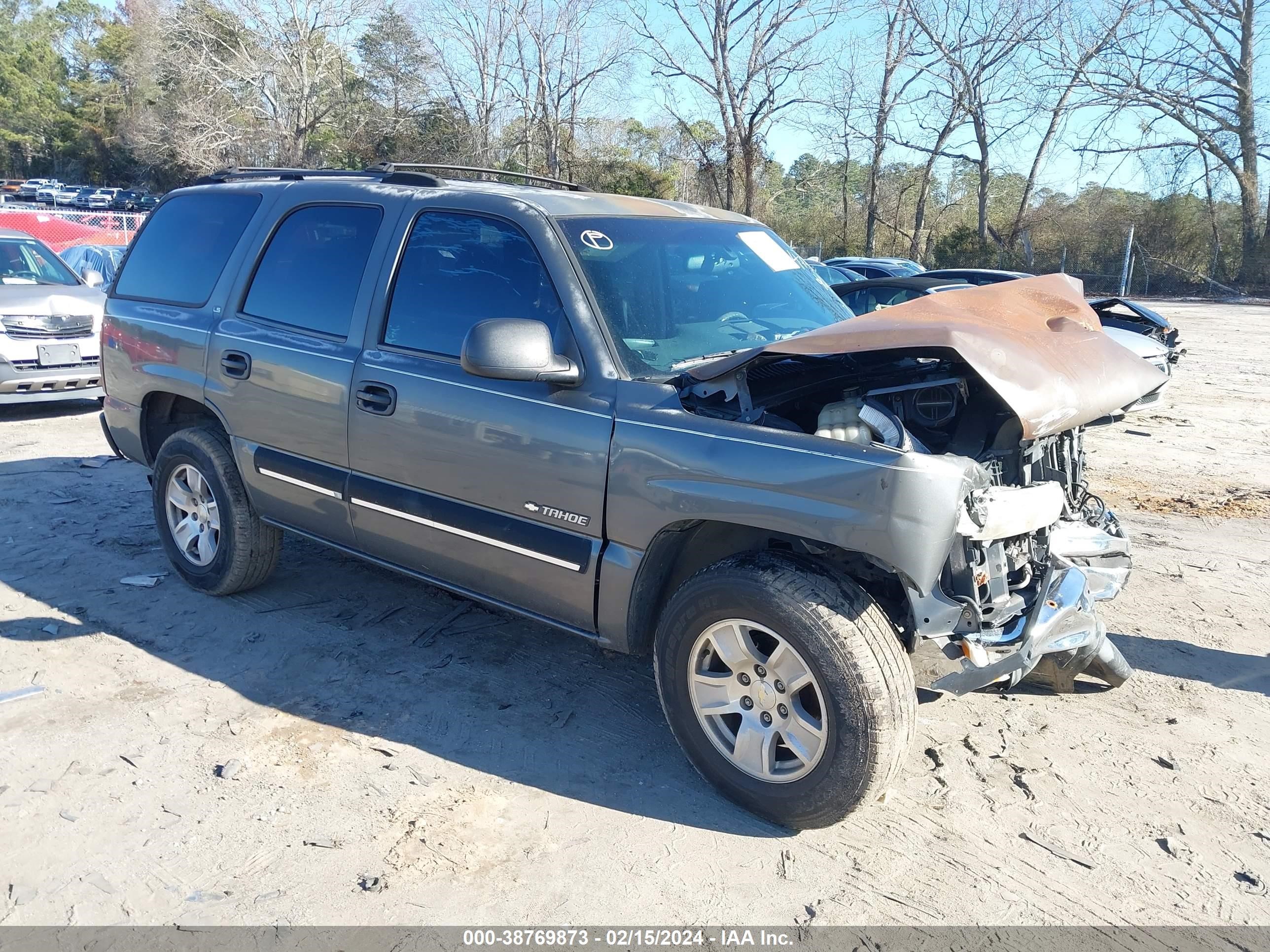 CHEVROLET TAHOE 2001 1gnec13t01j304733