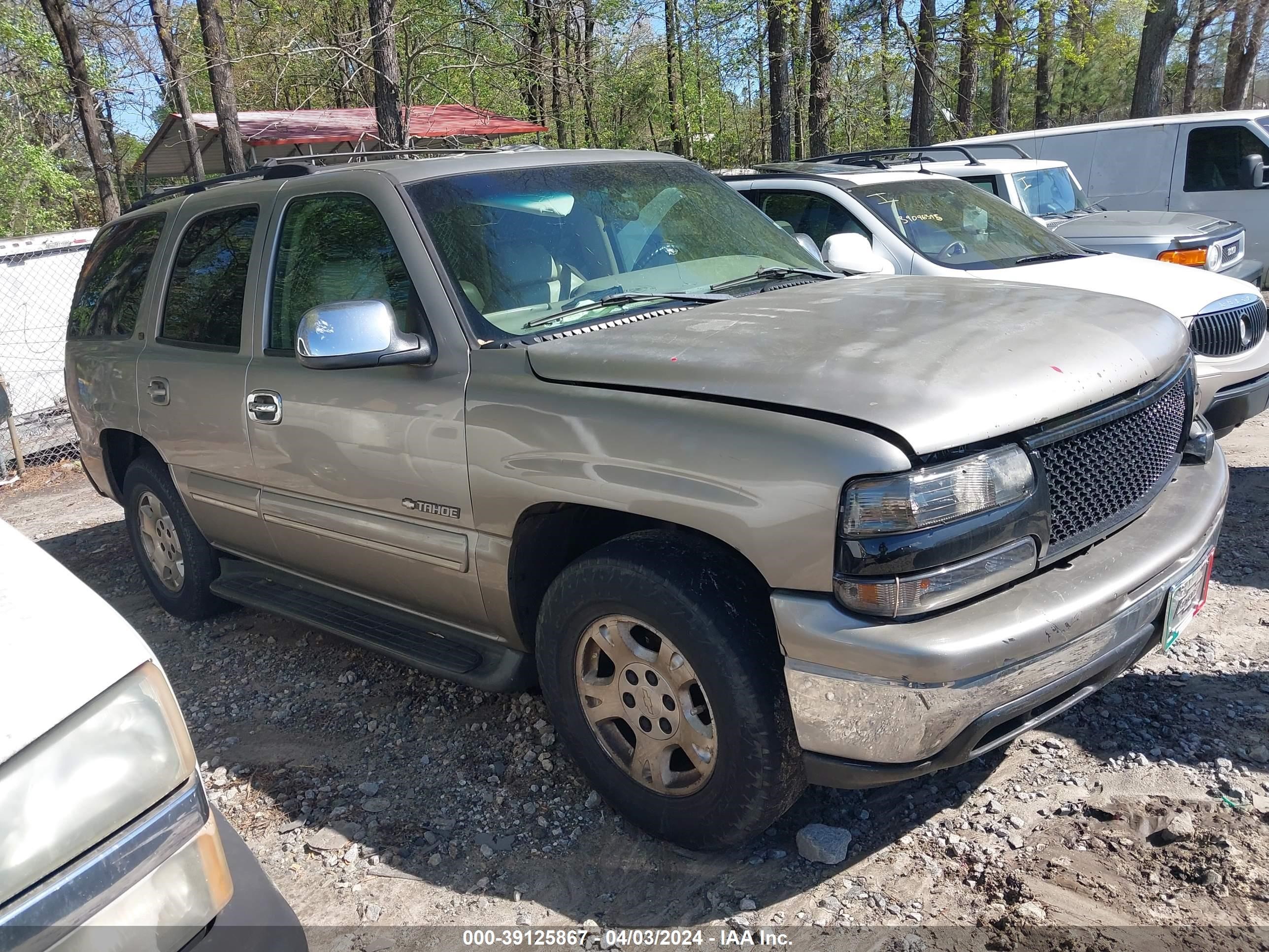 CHEVROLET TAHOE 2001 1gnec13t01r135010