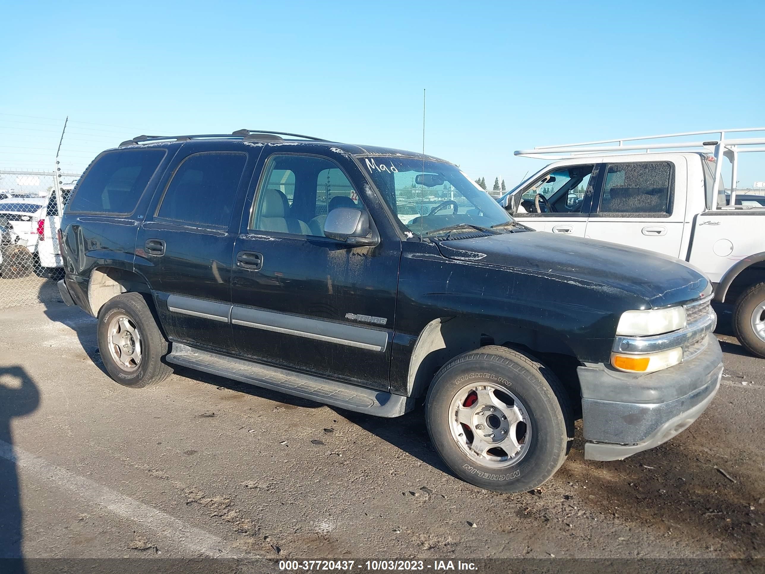 CHEVROLET TAHOE 2002 1gnec13t02j275476