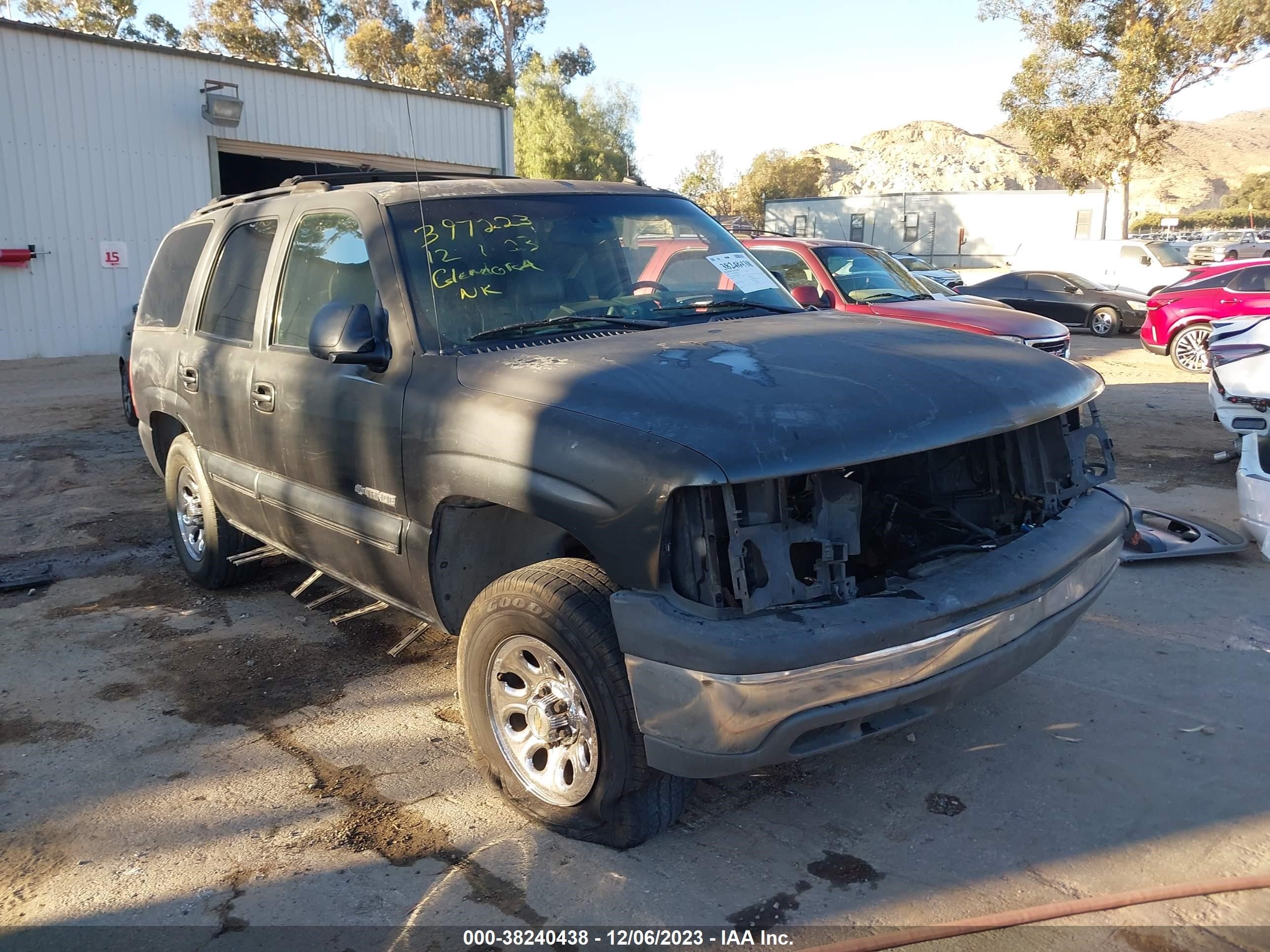 CHEVROLET TAHOE 2003 1gnec13t03r171394