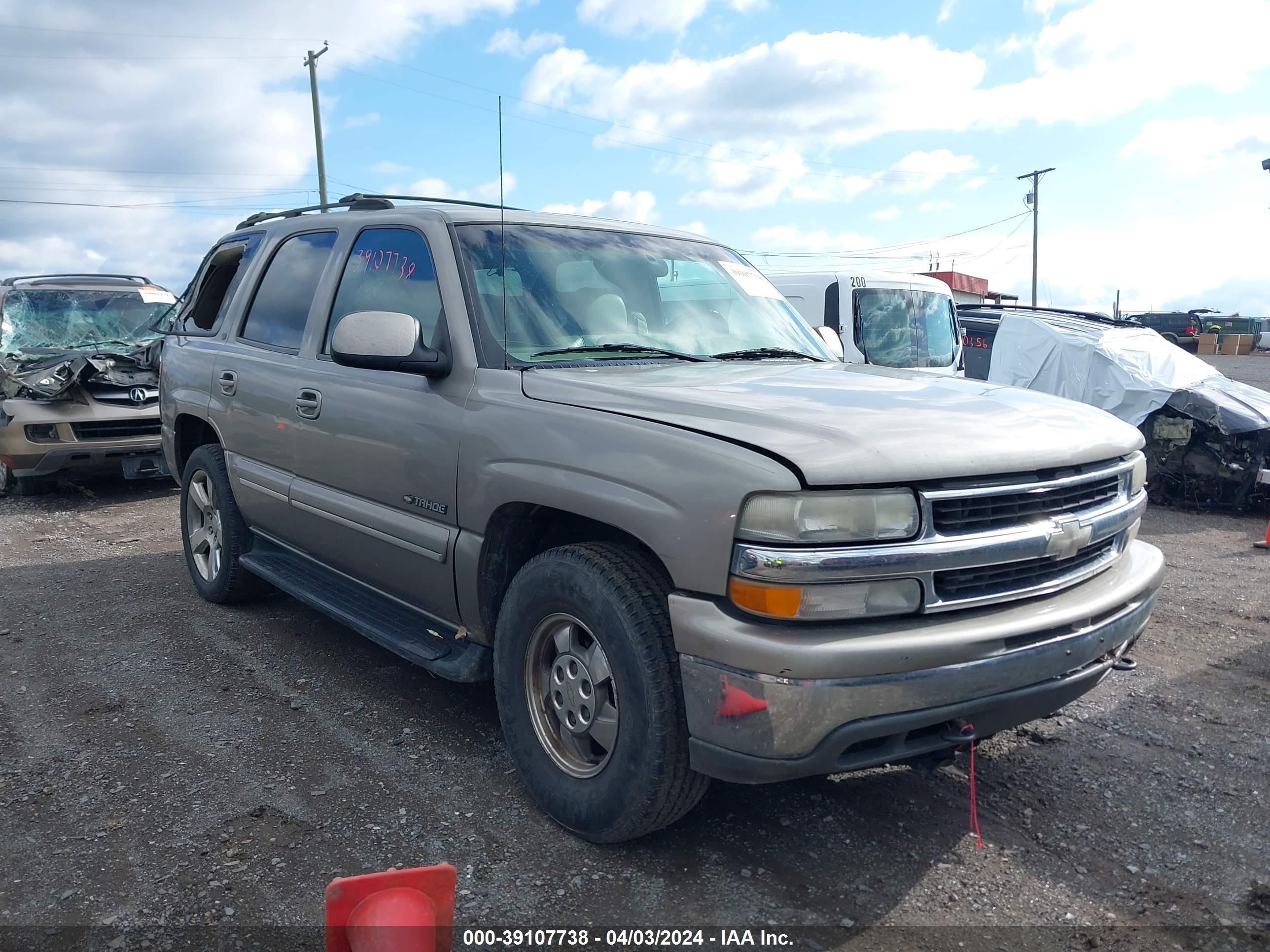 CHEVROLET TAHOE 2001 1gnec13t11j177359