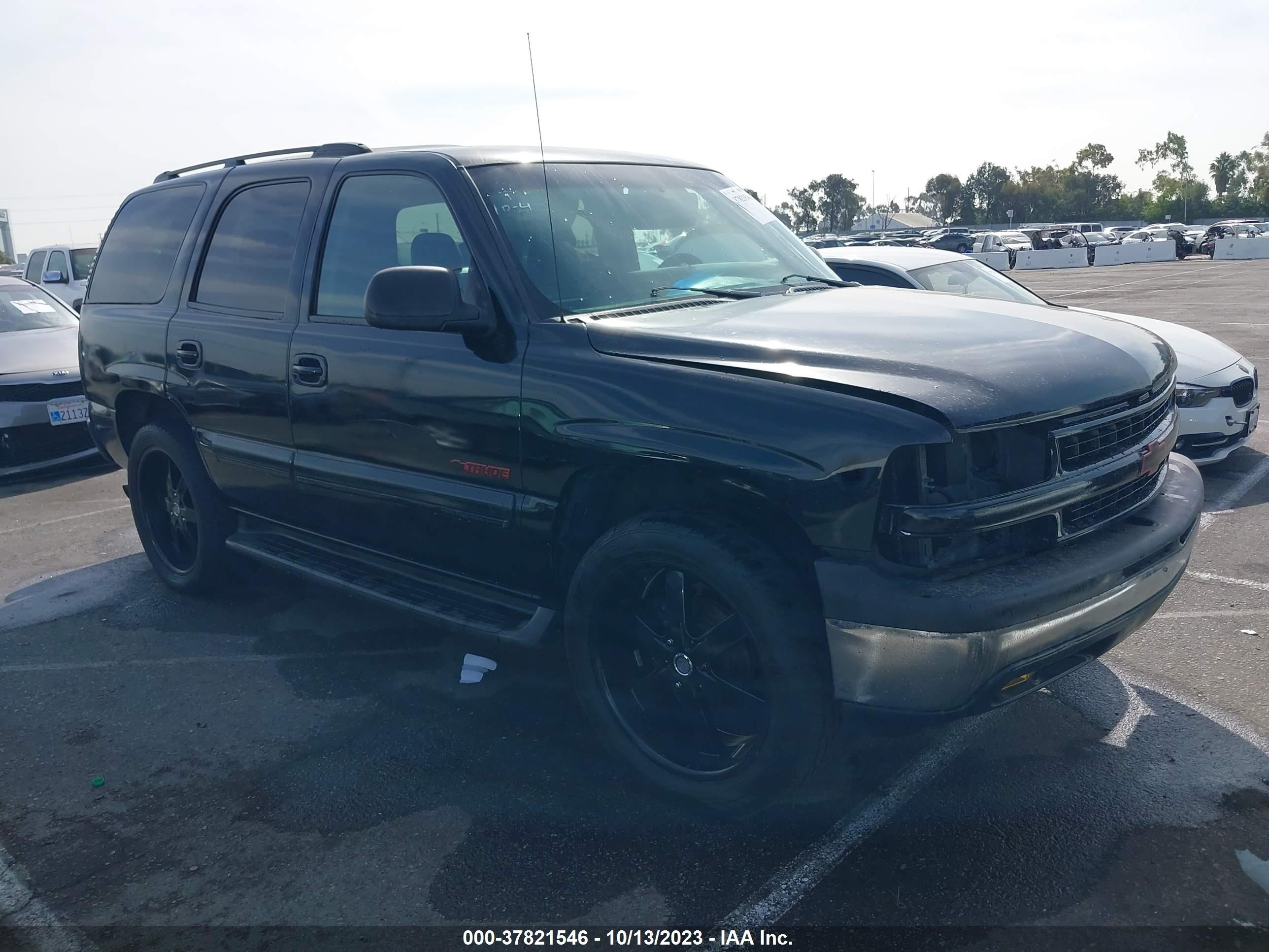 CHEVROLET TAHOE 2003 1gnec13t13r255109