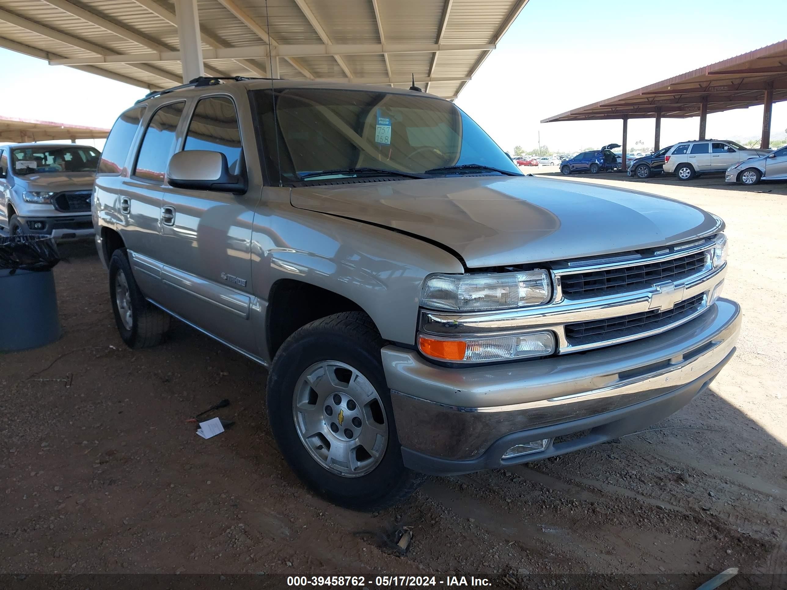 CHEVROLET TAHOE 2003 1gnec13t13r284609