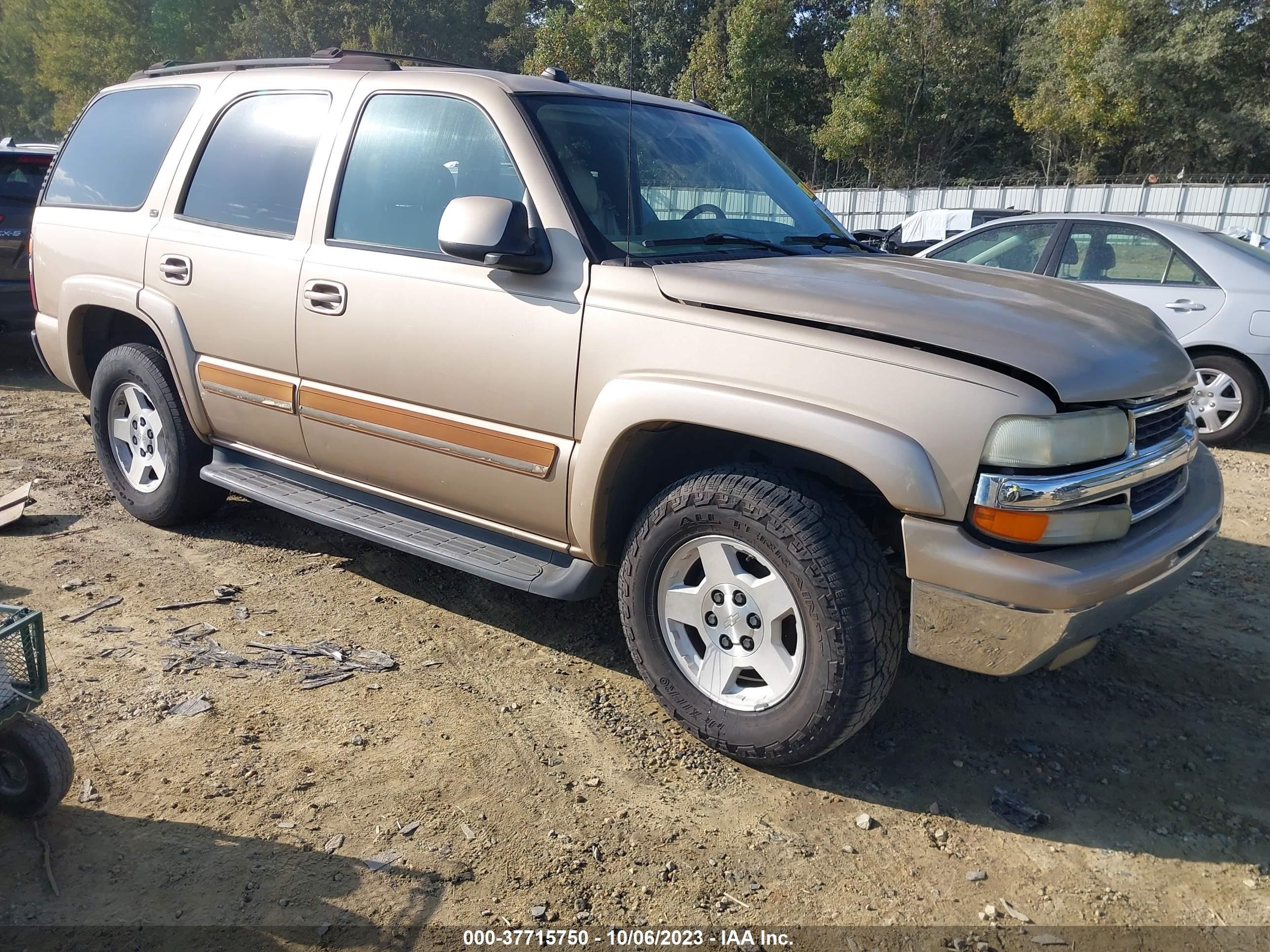 CHEVROLET TAHOE 2005 1gnec13t25j103860