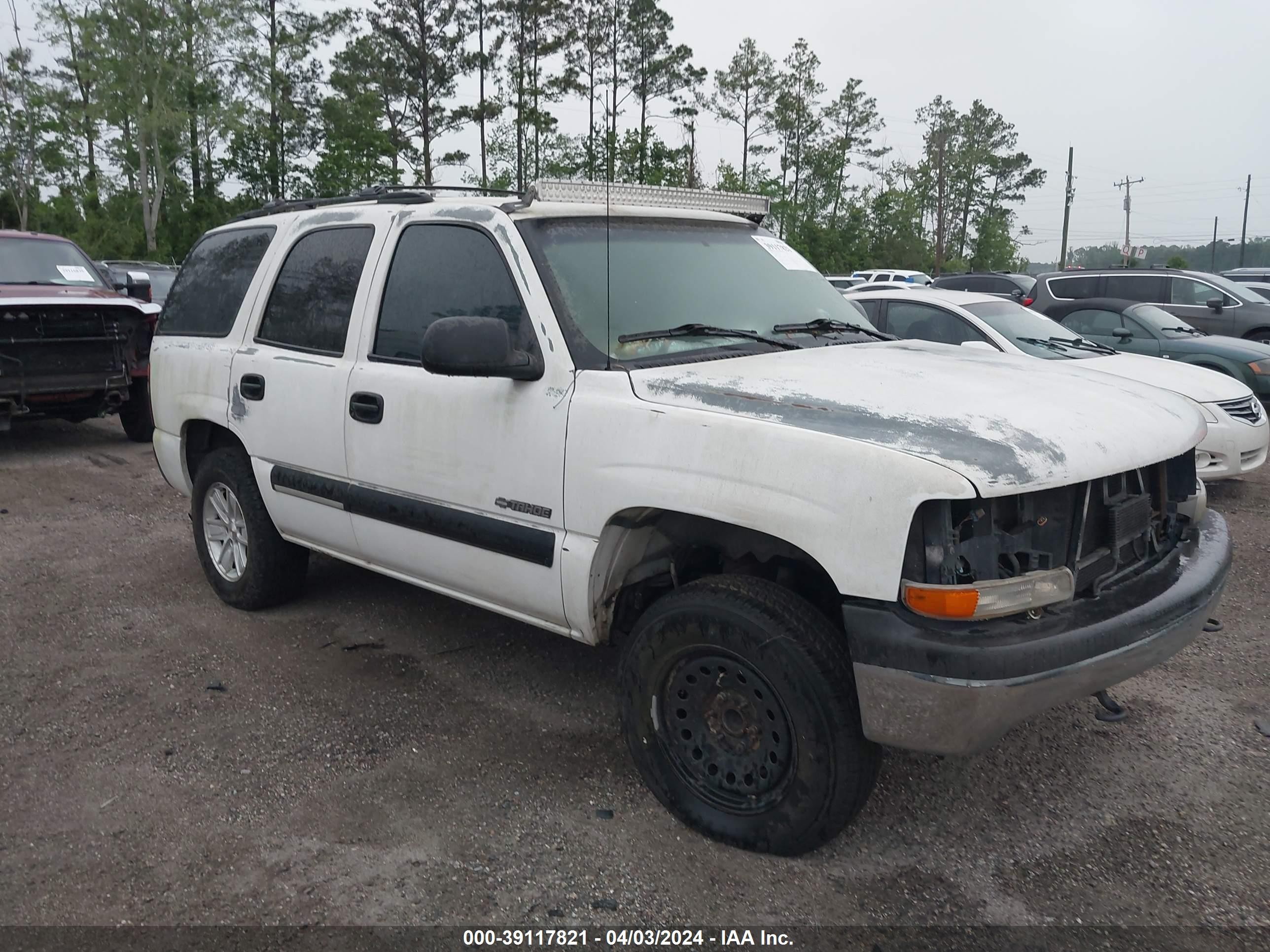 CHEVROLET TAHOE 2000 1gnec13t2yj169152