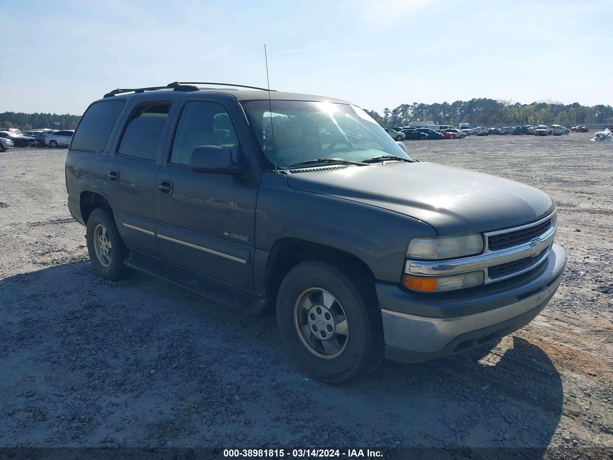 CHEVROLET TAHOE 2001 1gnec13t31j171417