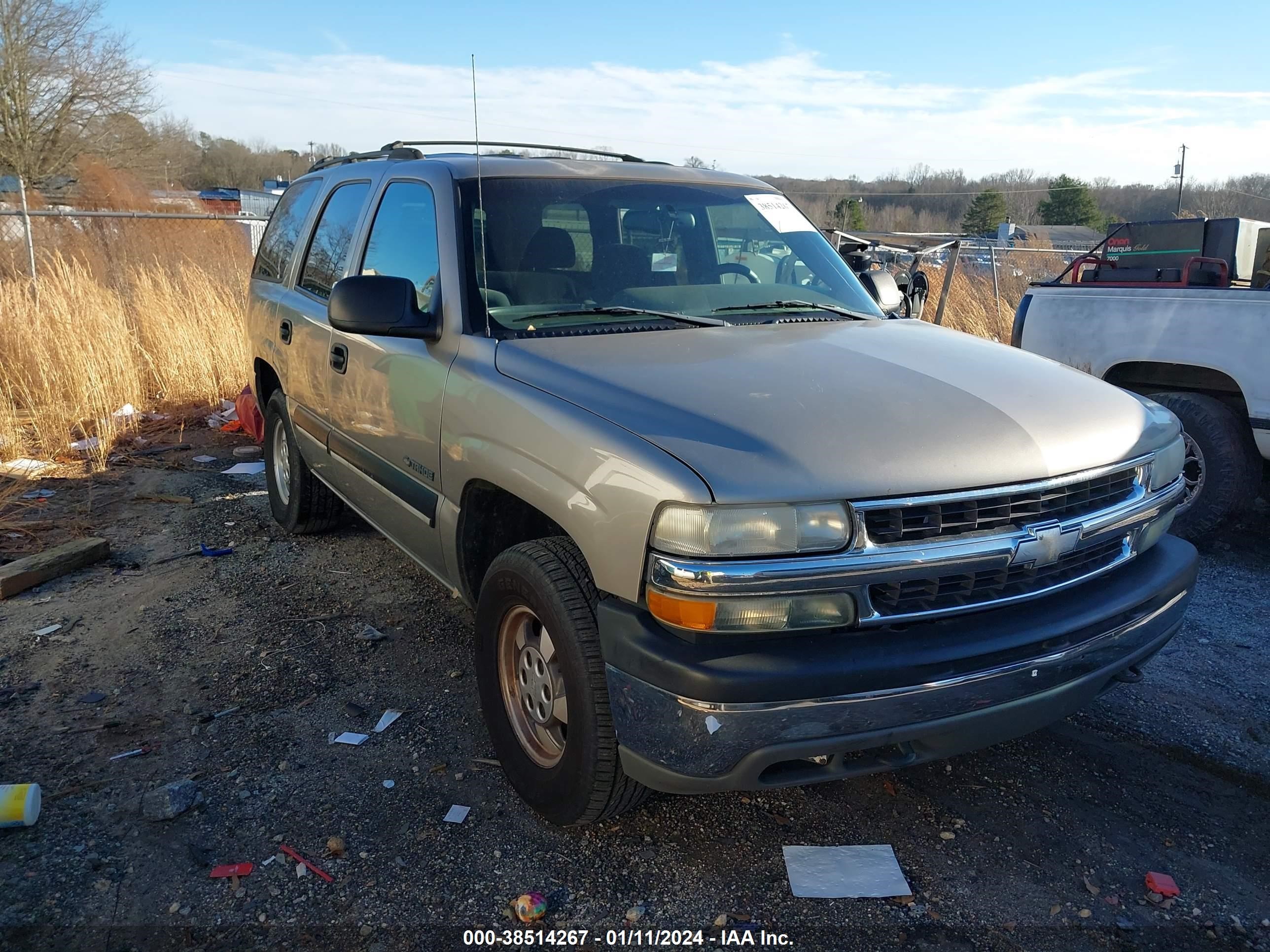 CHEVROLET TAHOE 2001 1gnec13t31j285708