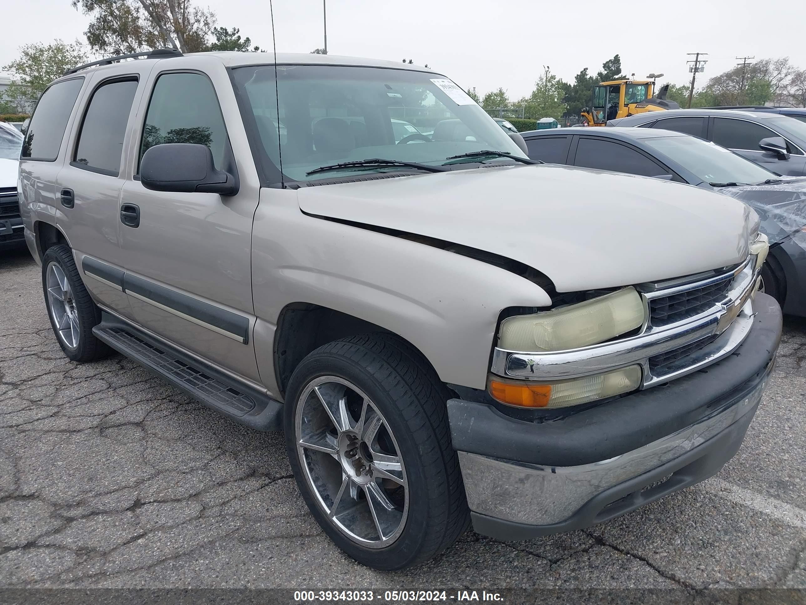 CHEVROLET TAHOE 2004 1gnec13t44r186238