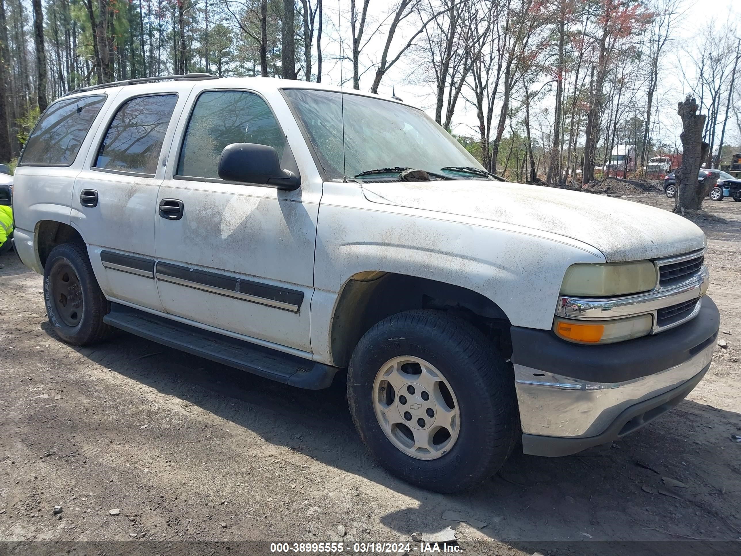 CHEVROLET TAHOE 2005 1gnec13t45r149000