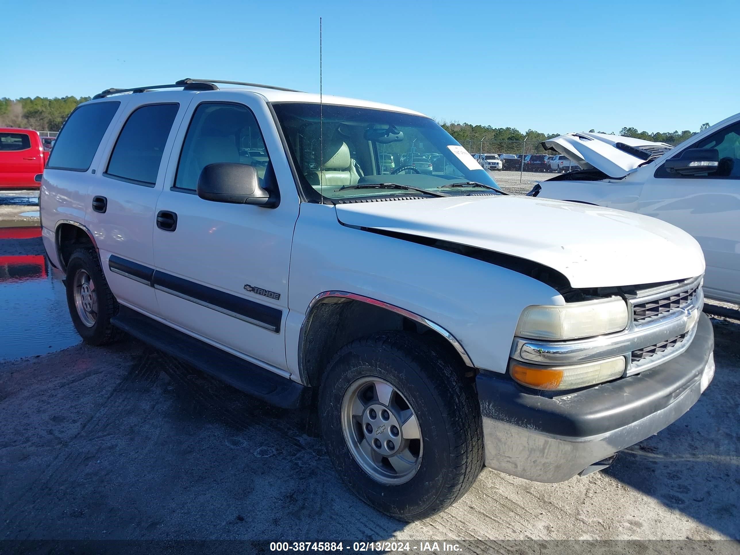 CHEVROLET TAHOE 2001 1gnec13t51r210008