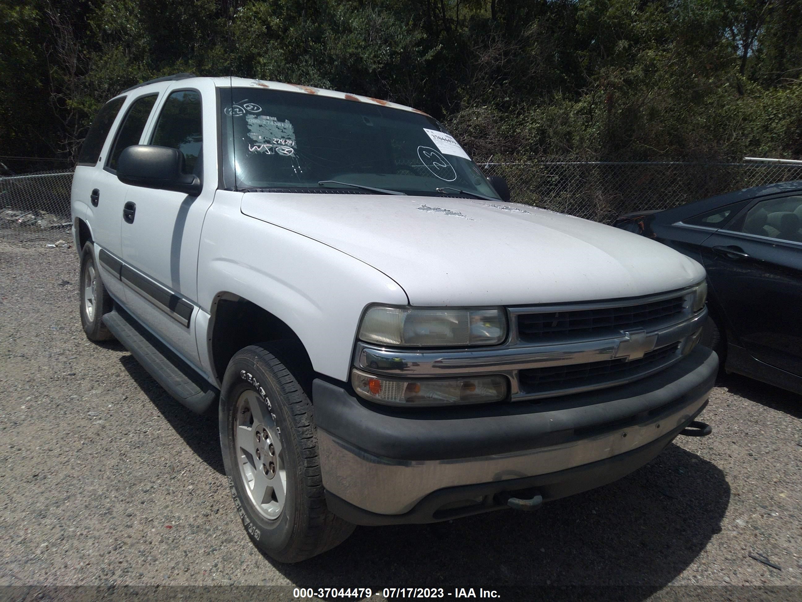 CHEVROLET TAHOE 2004 1gnec13t54j301539