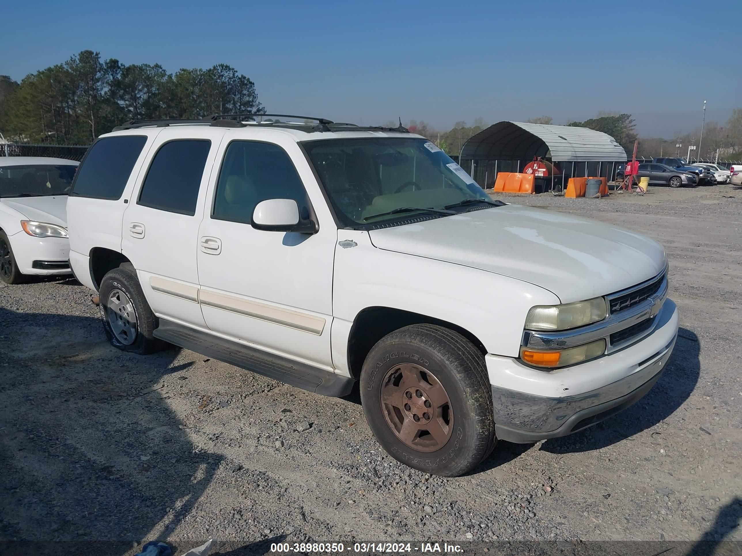 CHEVROLET TAHOE 2005 1gnec13t55j120152