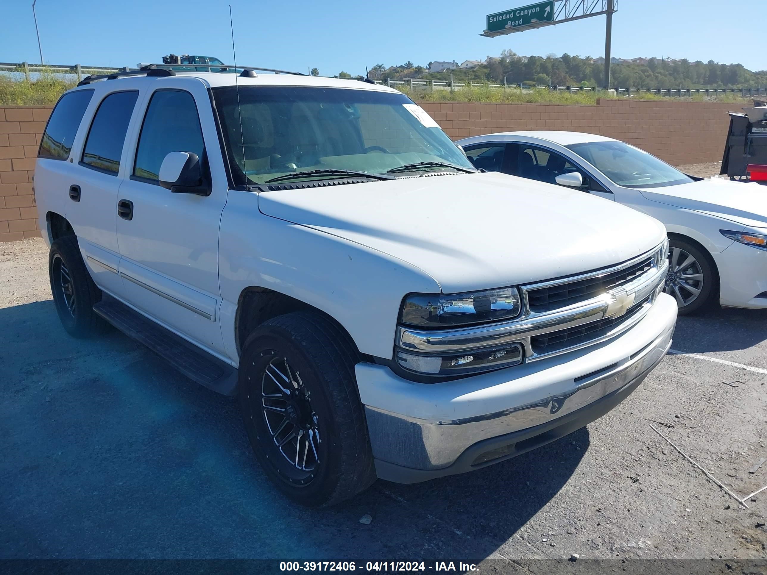 CHEVROLET TAHOE 2004 1gnec13t64r205341