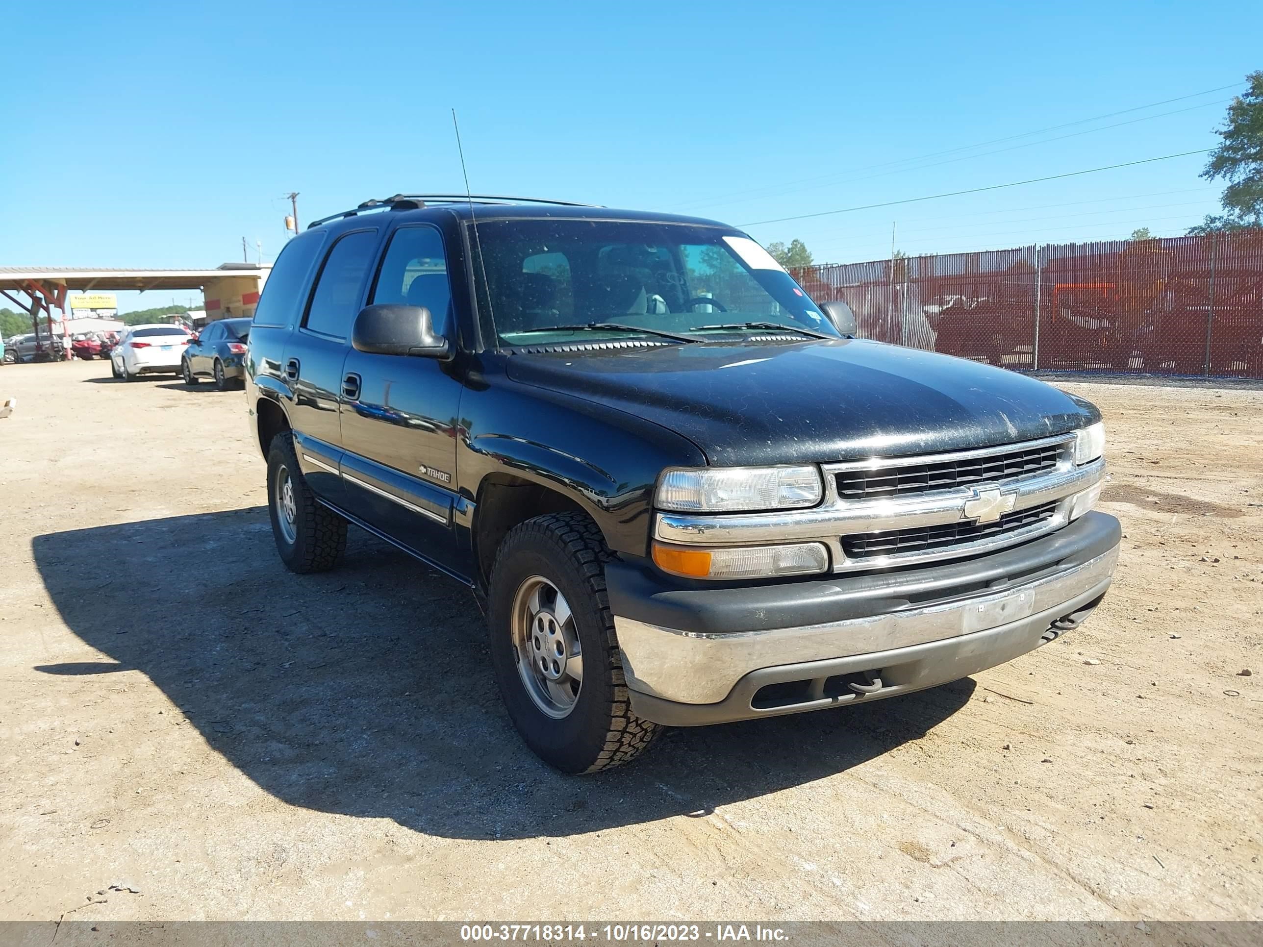 CHEVROLET TAHOE 2000 1gnec13t7yj182589