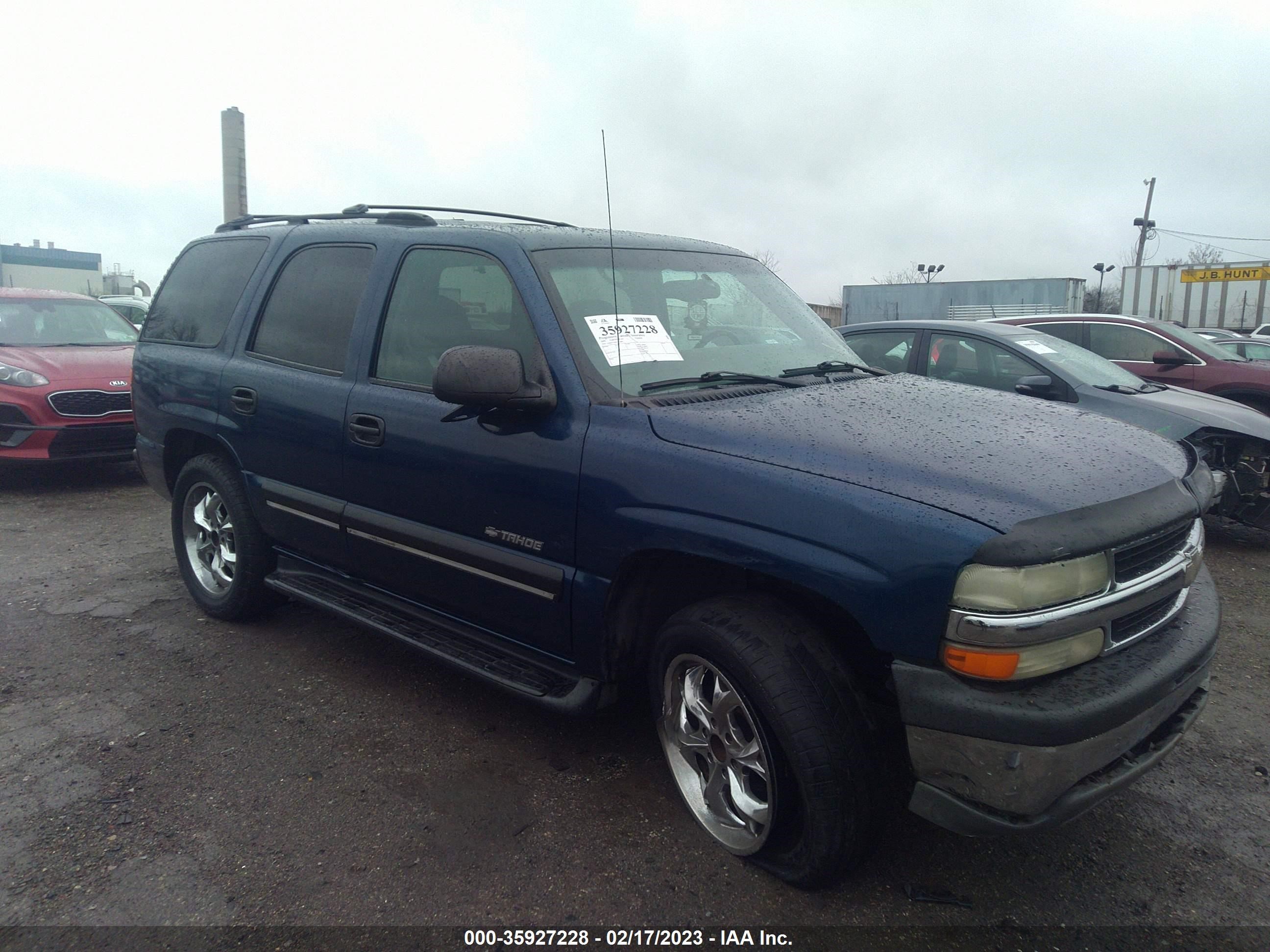 CHEVROLET TAHOE 2001 1gnec13t81j185894