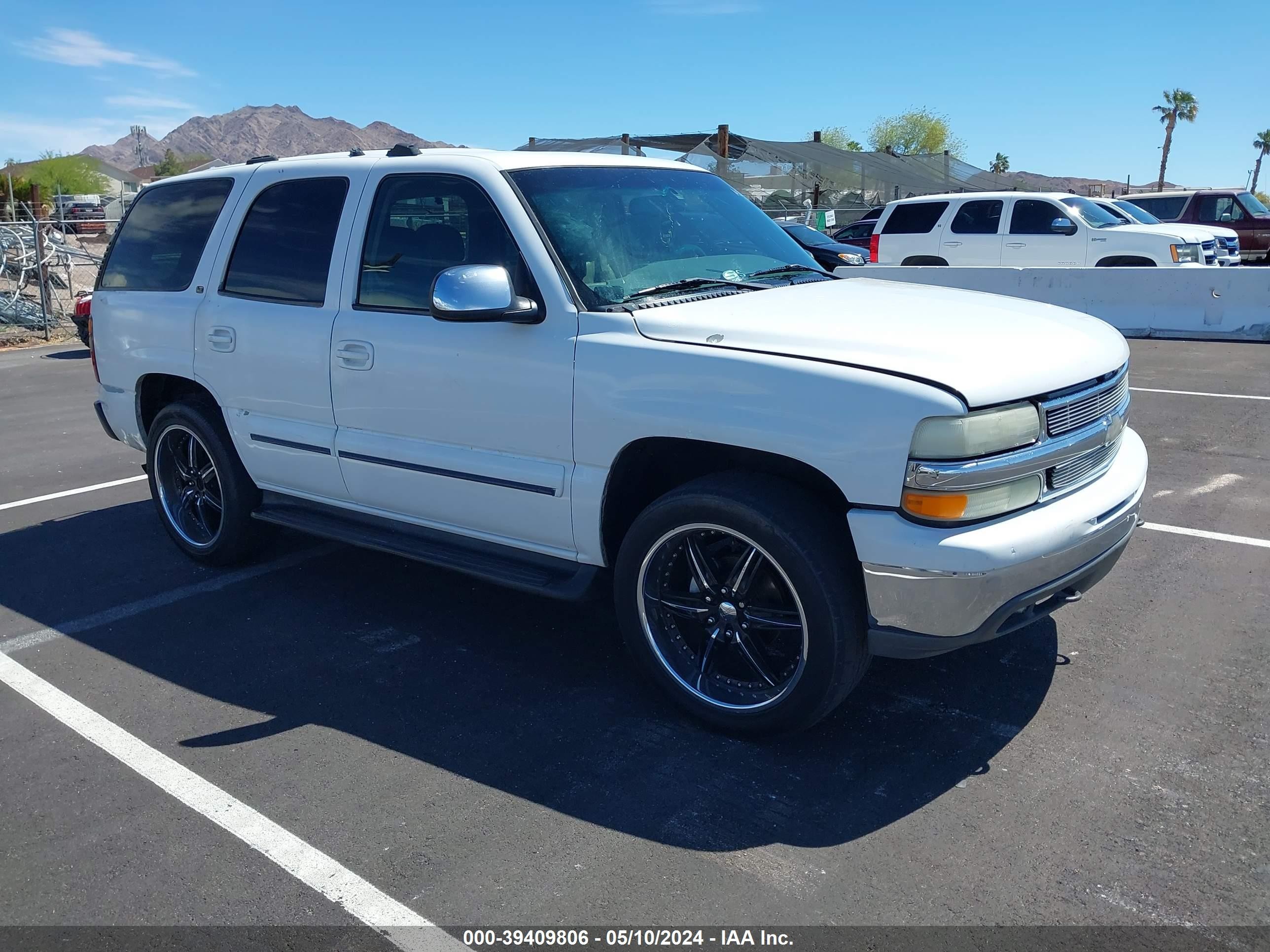 CHEVROLET TAHOE 2001 1gnec13t81r166490