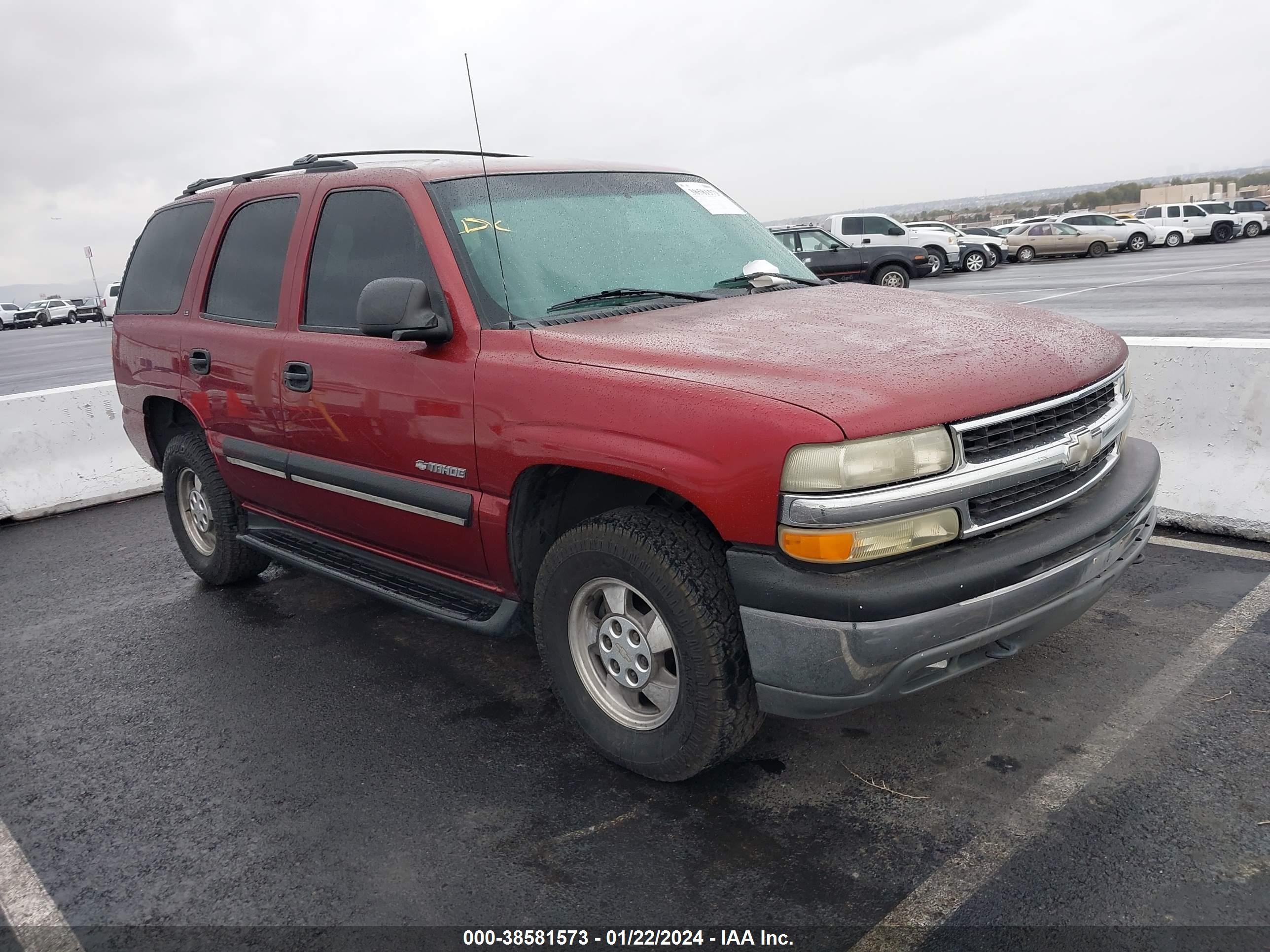 CHEVROLET TAHOE 2001 1gnec13t81r189879