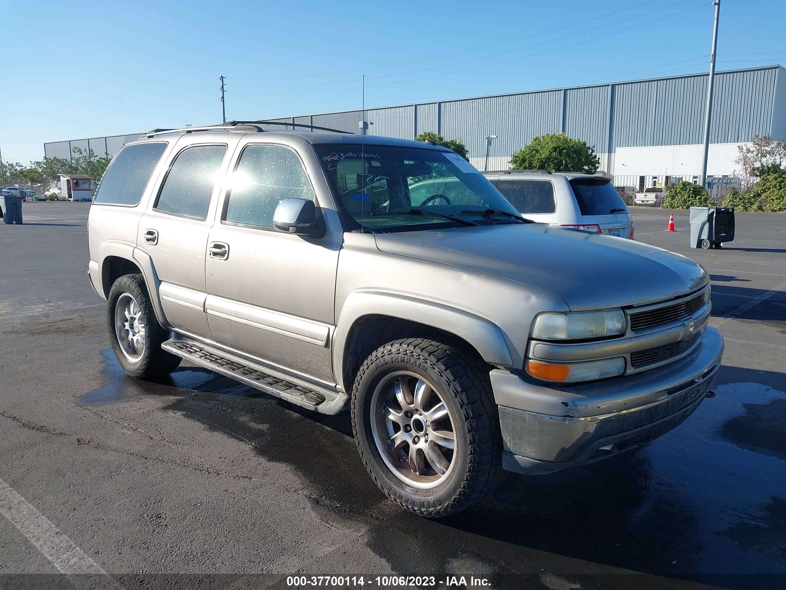 CHEVROLET TAHOE 2002 1gnec13t82r327762