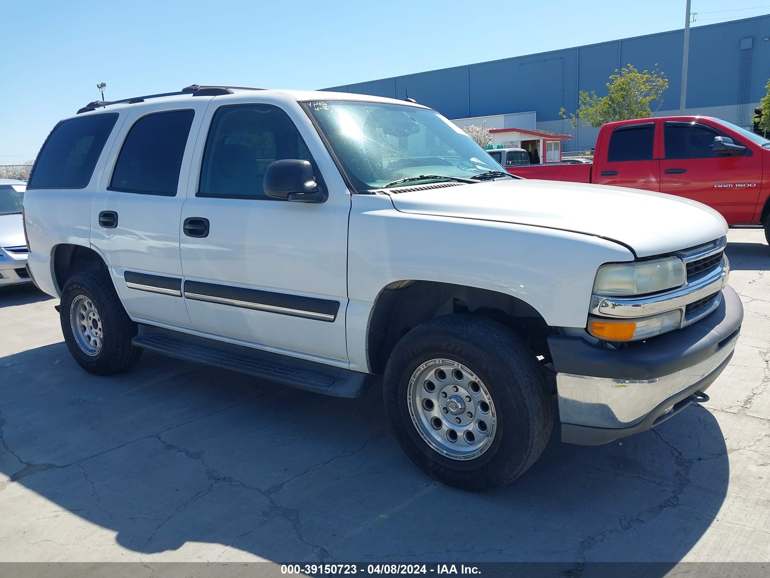 CHEVROLET TAHOE 2005 1gnec13t95r151308