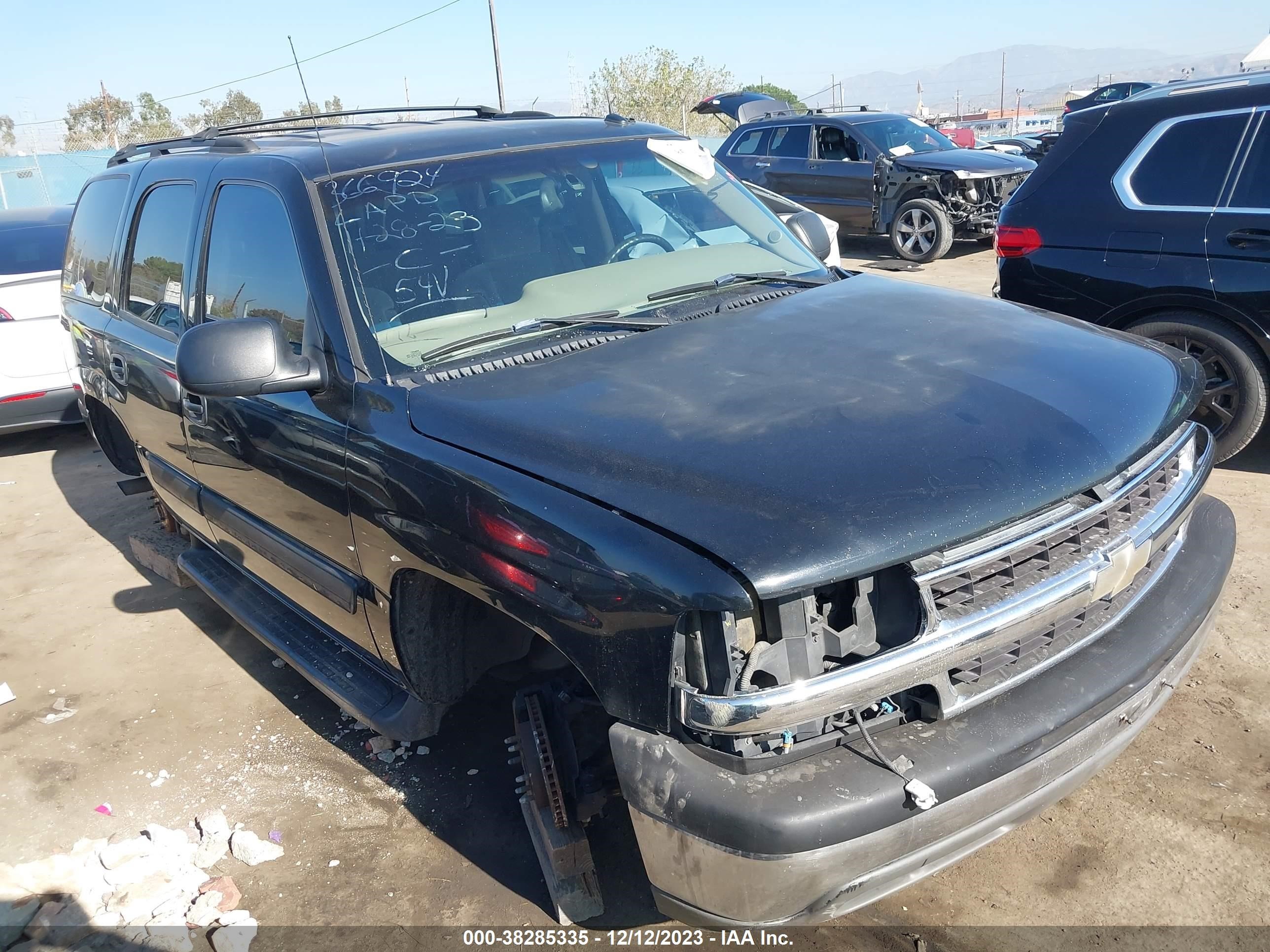 CHEVROLET TAHOE 2005 1gnec13tx5r145310