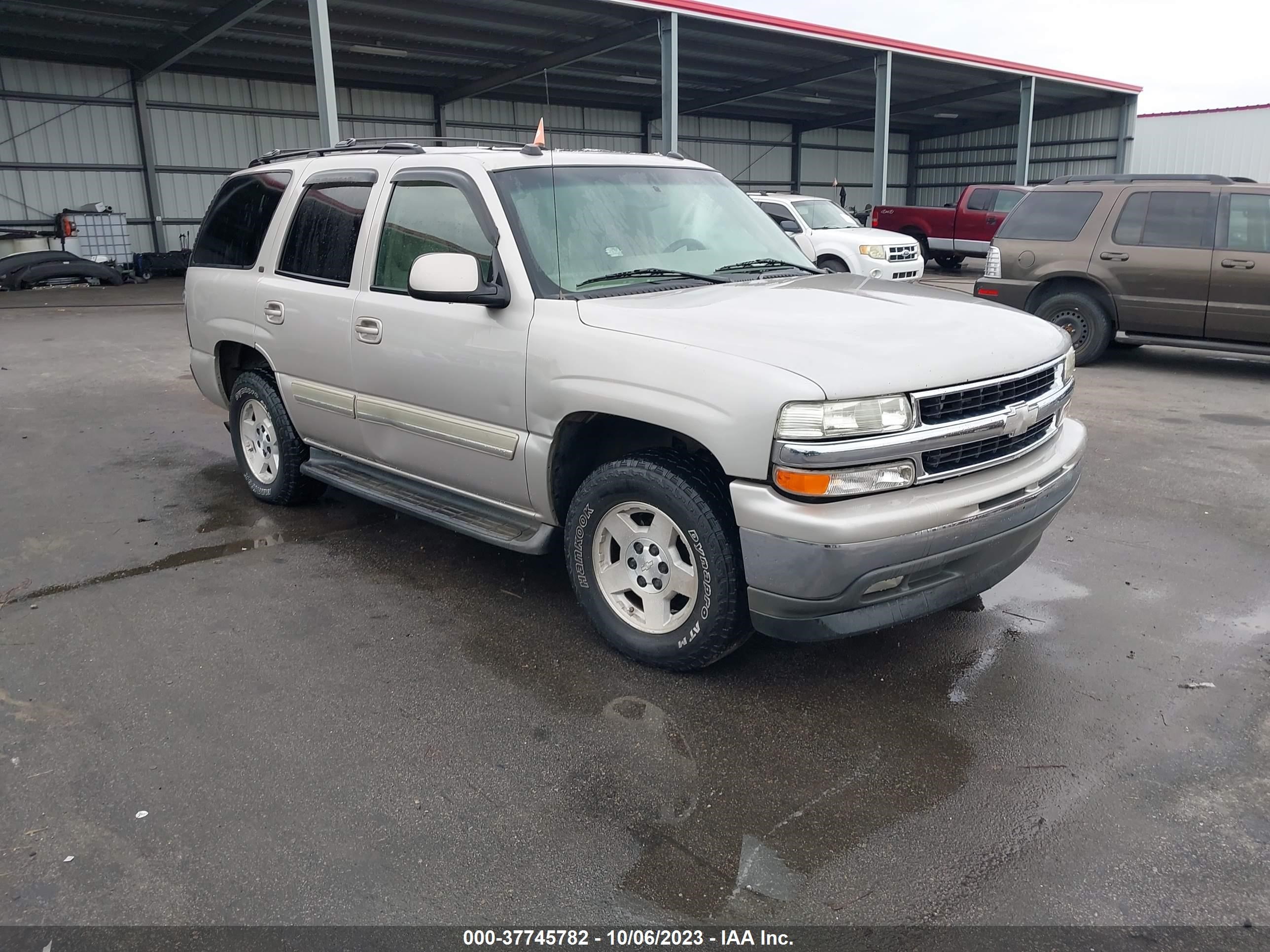 CHEVROLET TAHOE 2005 1gnec13tx5r163600