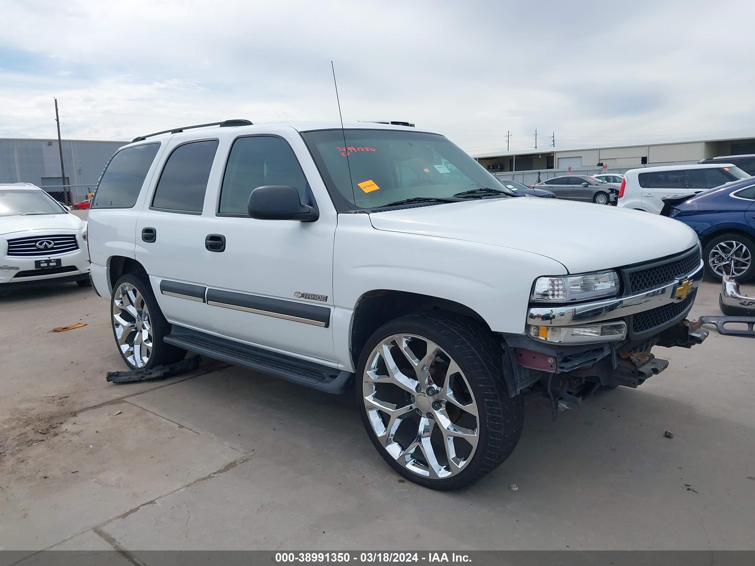 CHEVROLET TAHOE 2003 1gnec13v03r254440