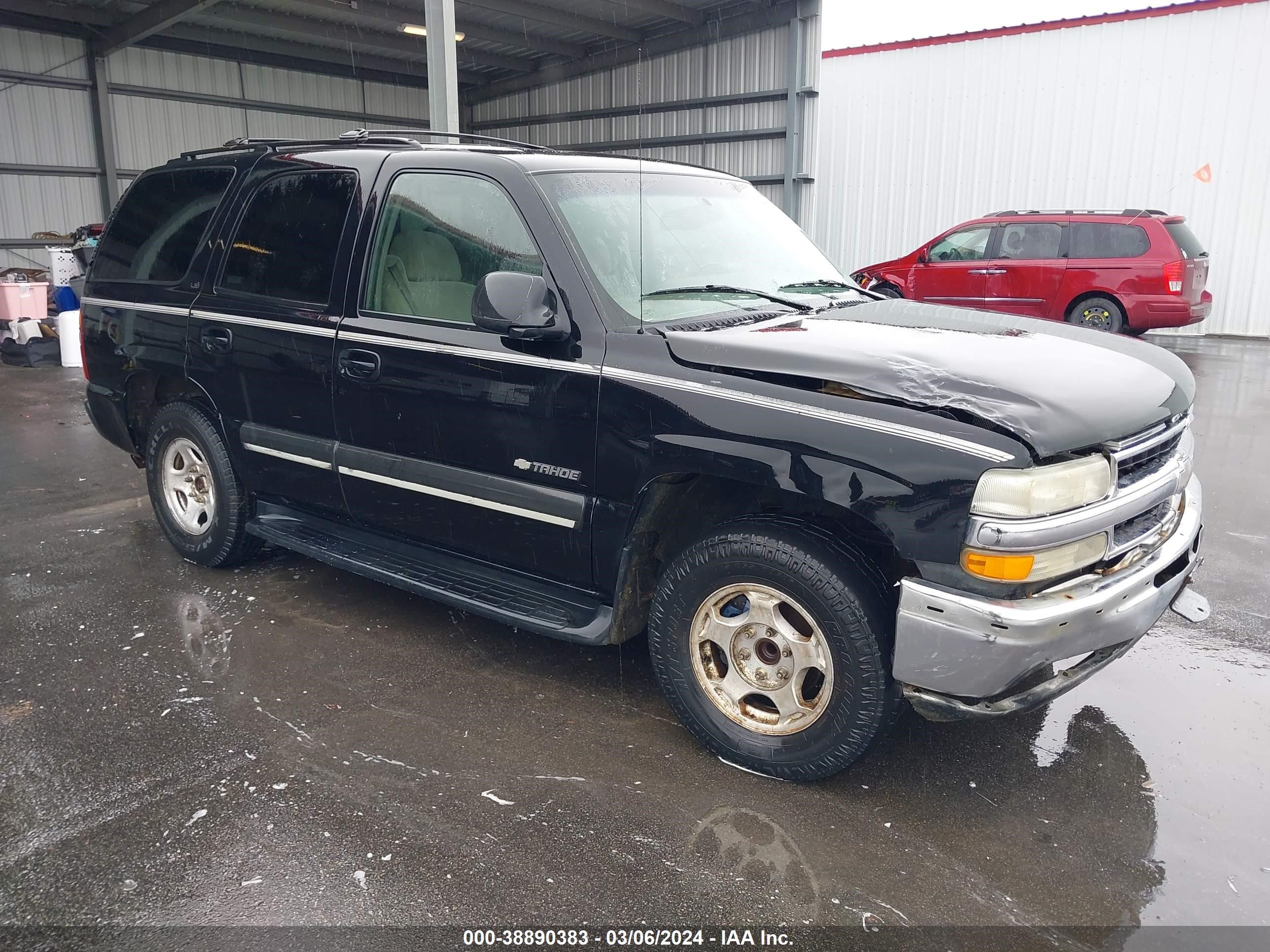 CHEVROLET TAHOE 2002 1gnec13v12r221218