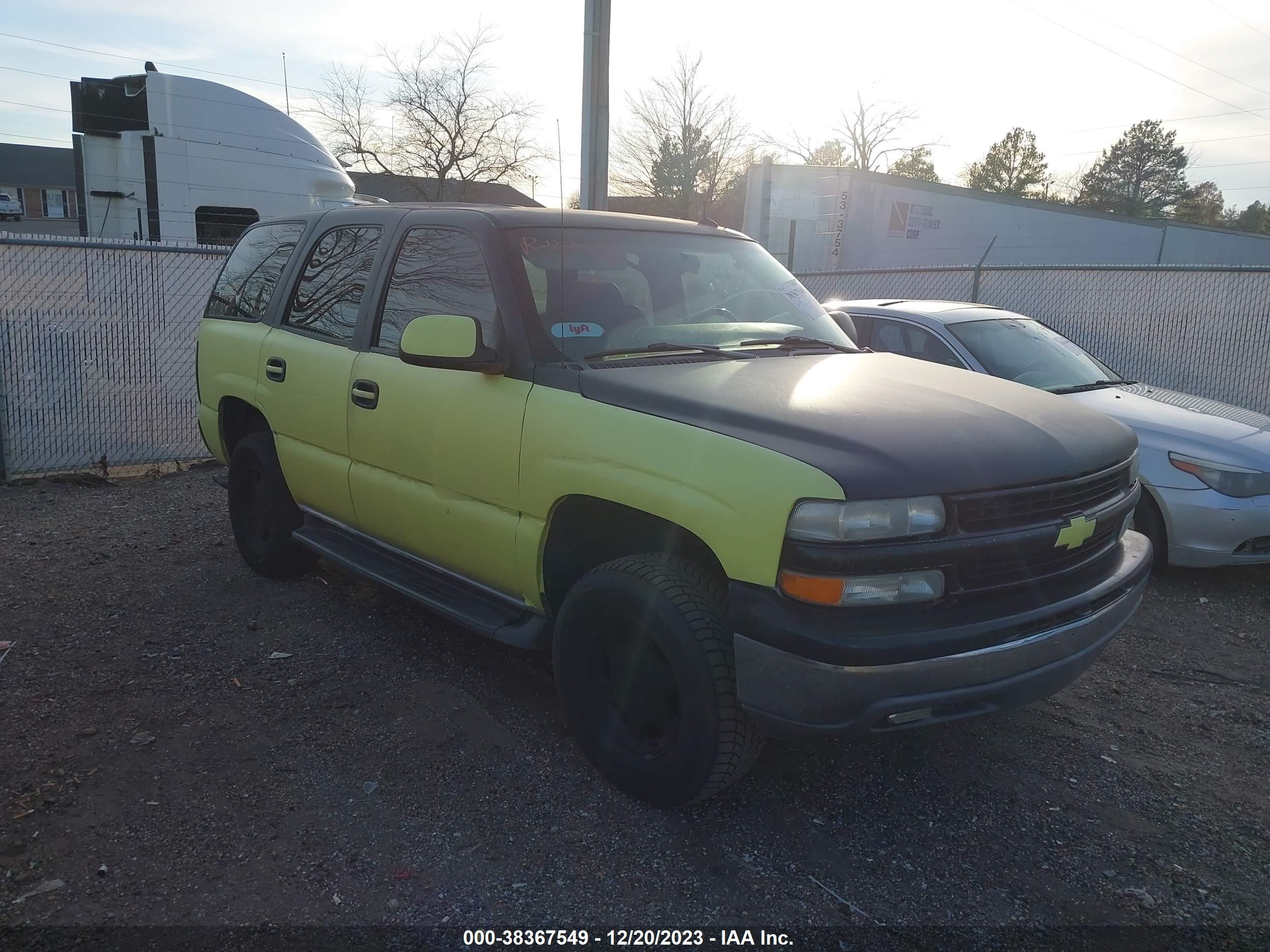 CHEVROLET TAHOE 2005 1gnec13v15j178907