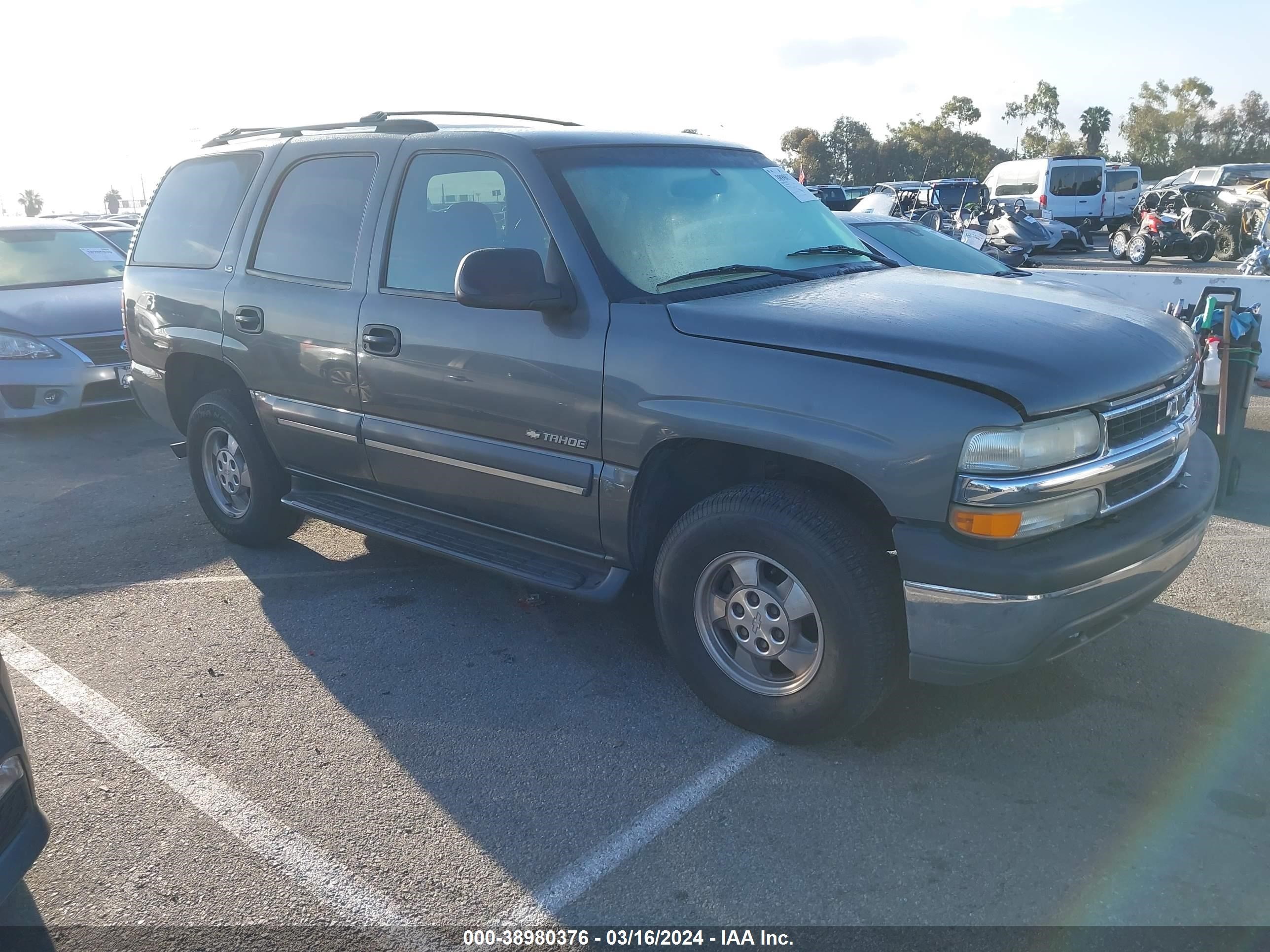 CHEVROLET TAHOE 2002 1gnec13v22r306701