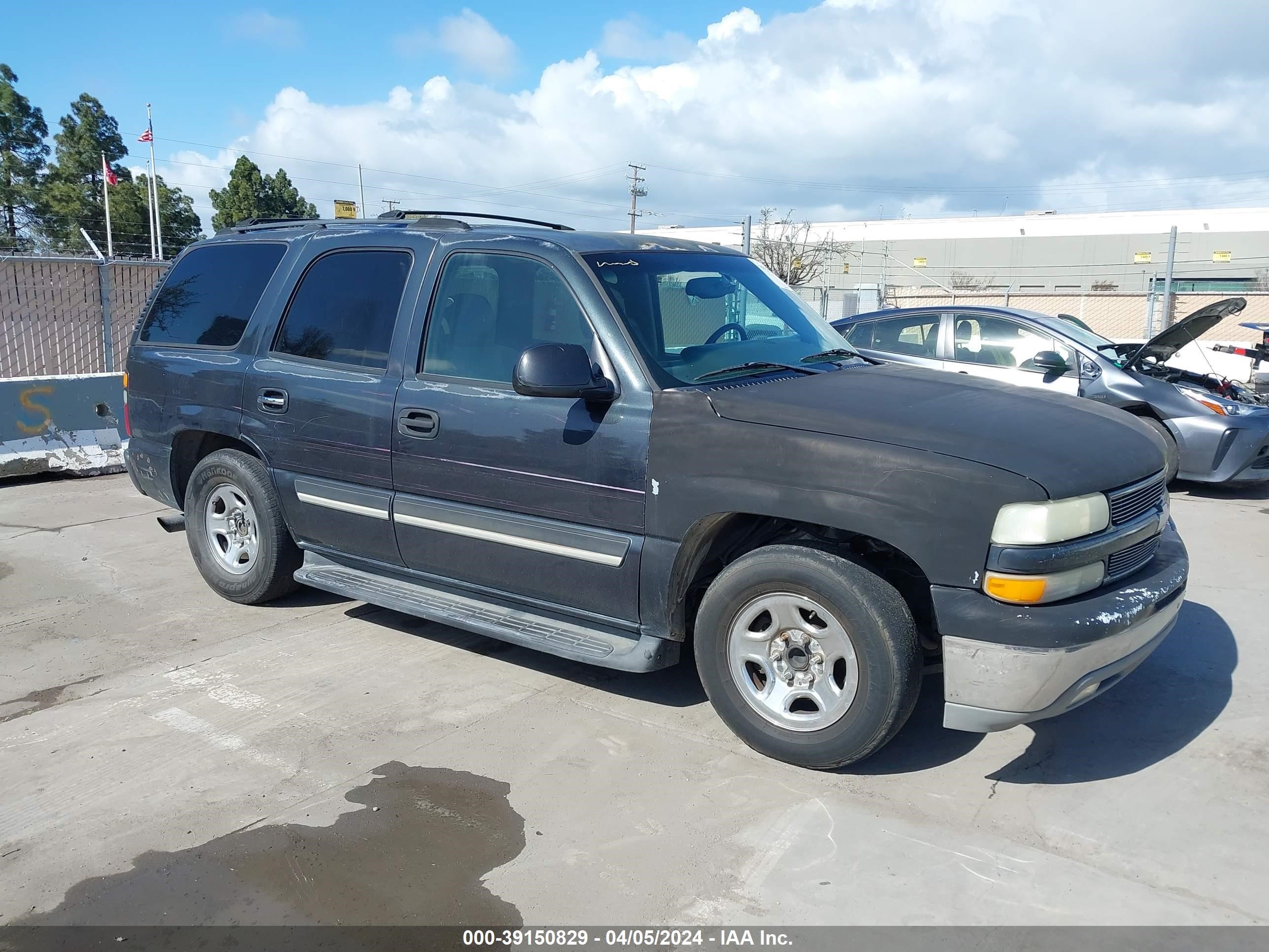 CHEVROLET TAHOE 2004 1gnec13v34j315991