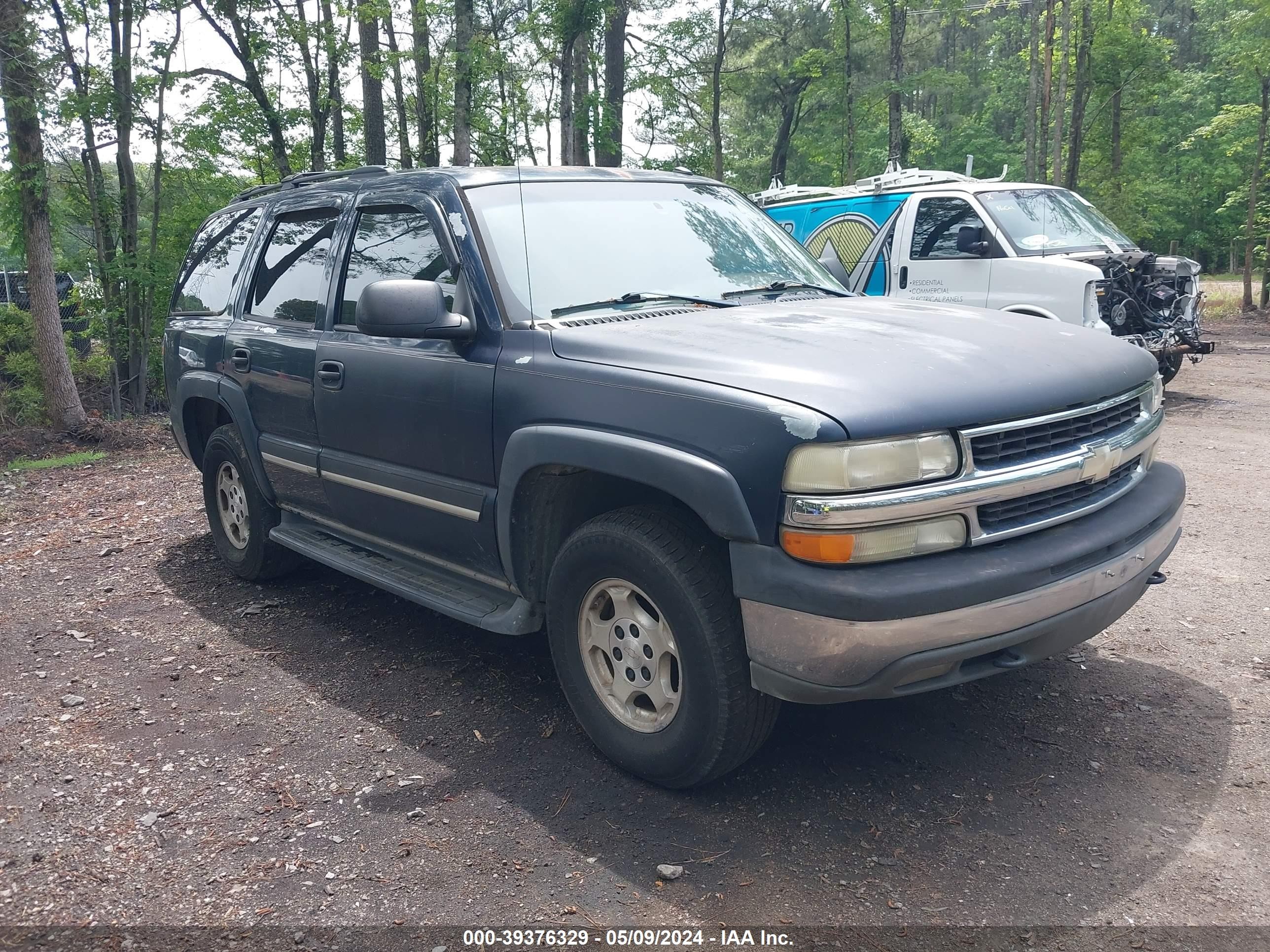 CHEVROLET TAHOE 2005 1gnec13v35j109054