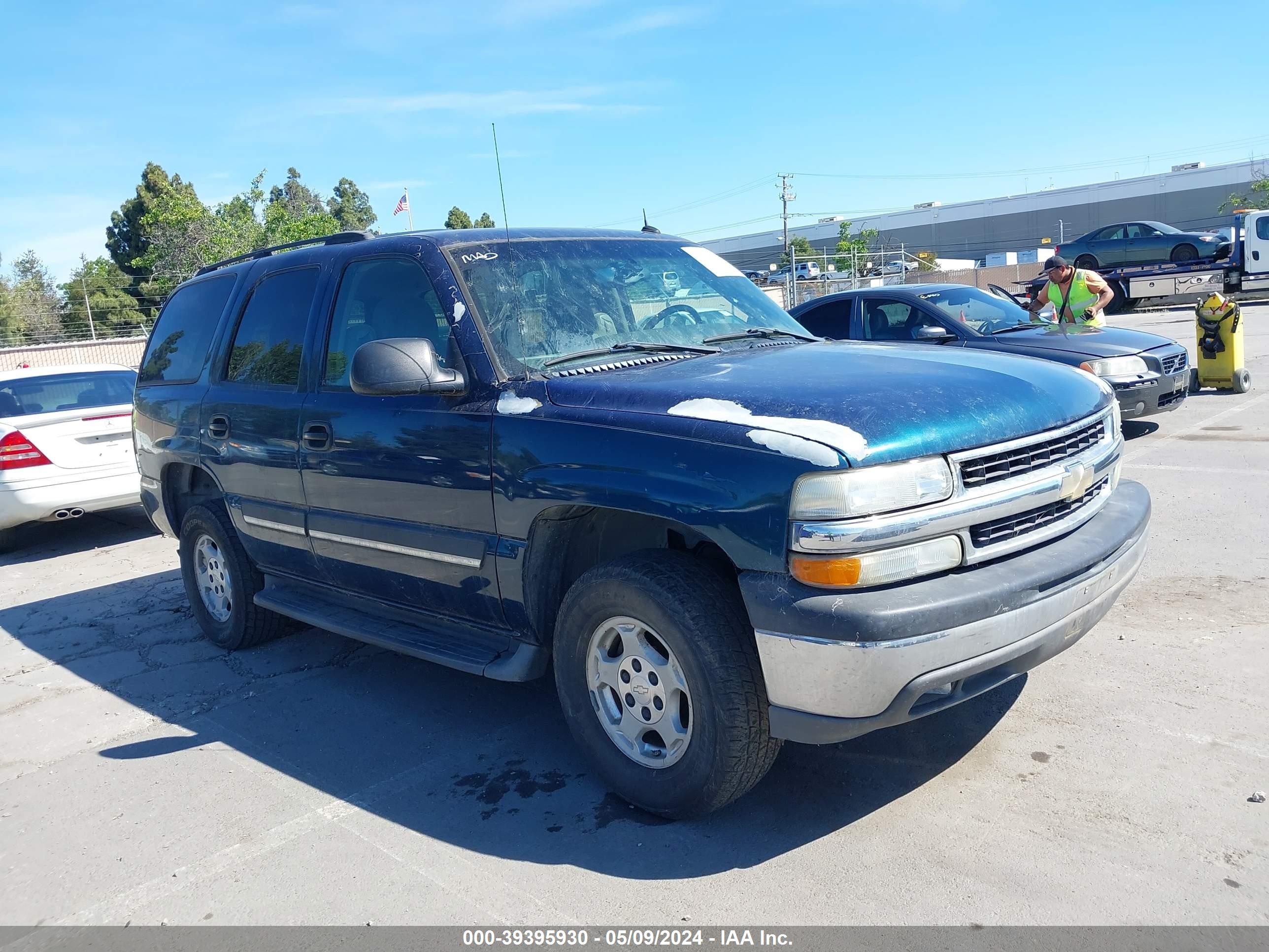 CHEVROLET TAHOE 2005 1gnec13v55j173046