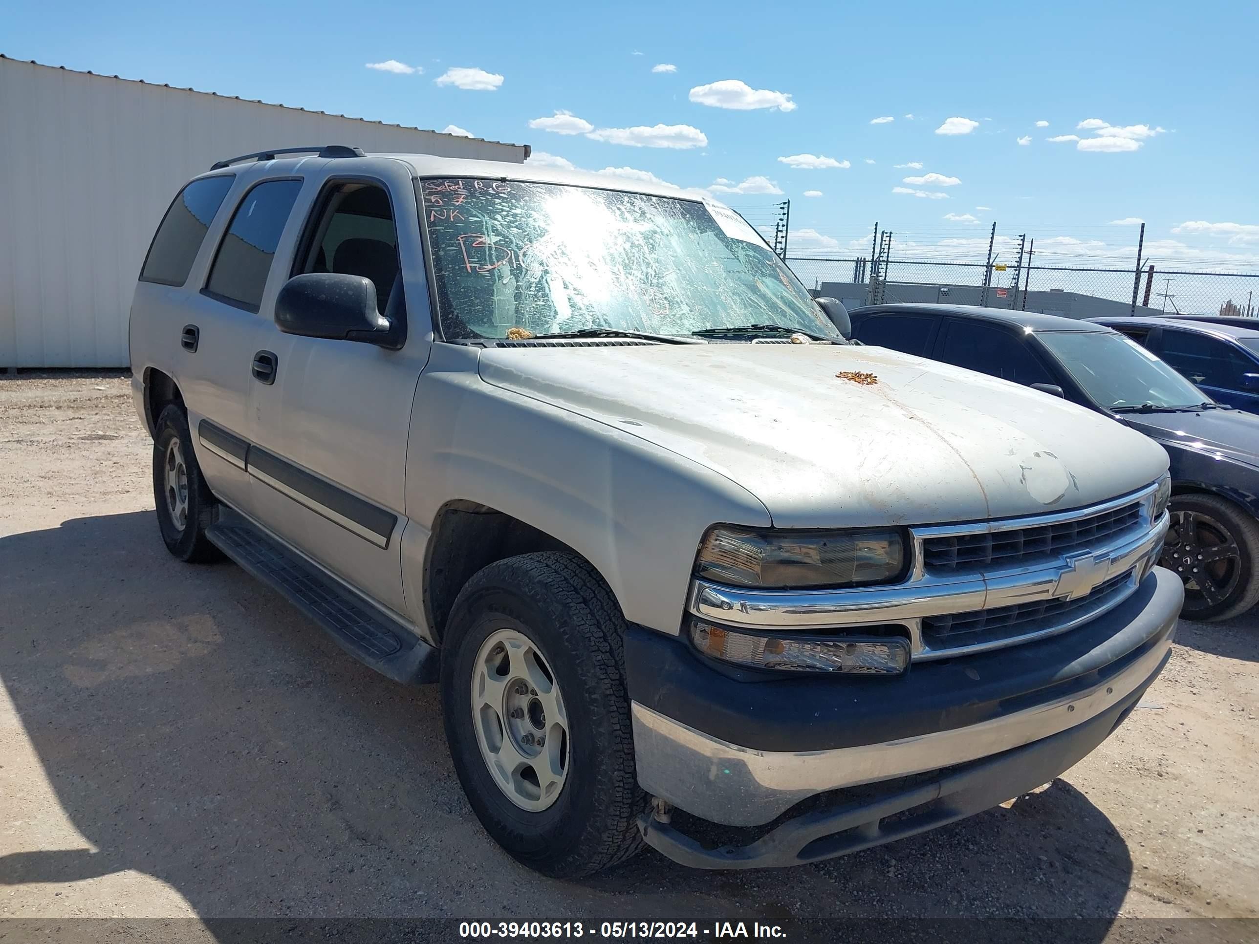 CHEVROLET TAHOE 2004 1gnec13v64r284057