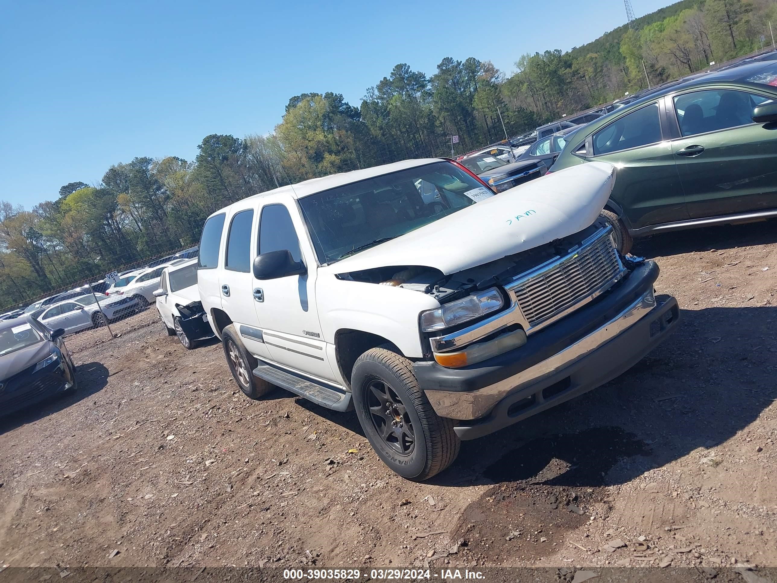 CHEVROLET TAHOE 2003 1gnec13v73r306677