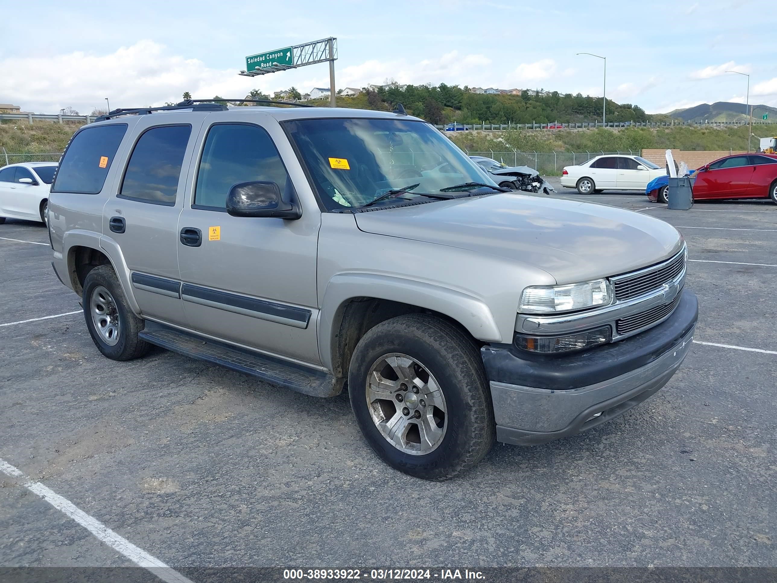 CHEVROLET TAHOE 2006 1gnec13v76r101624