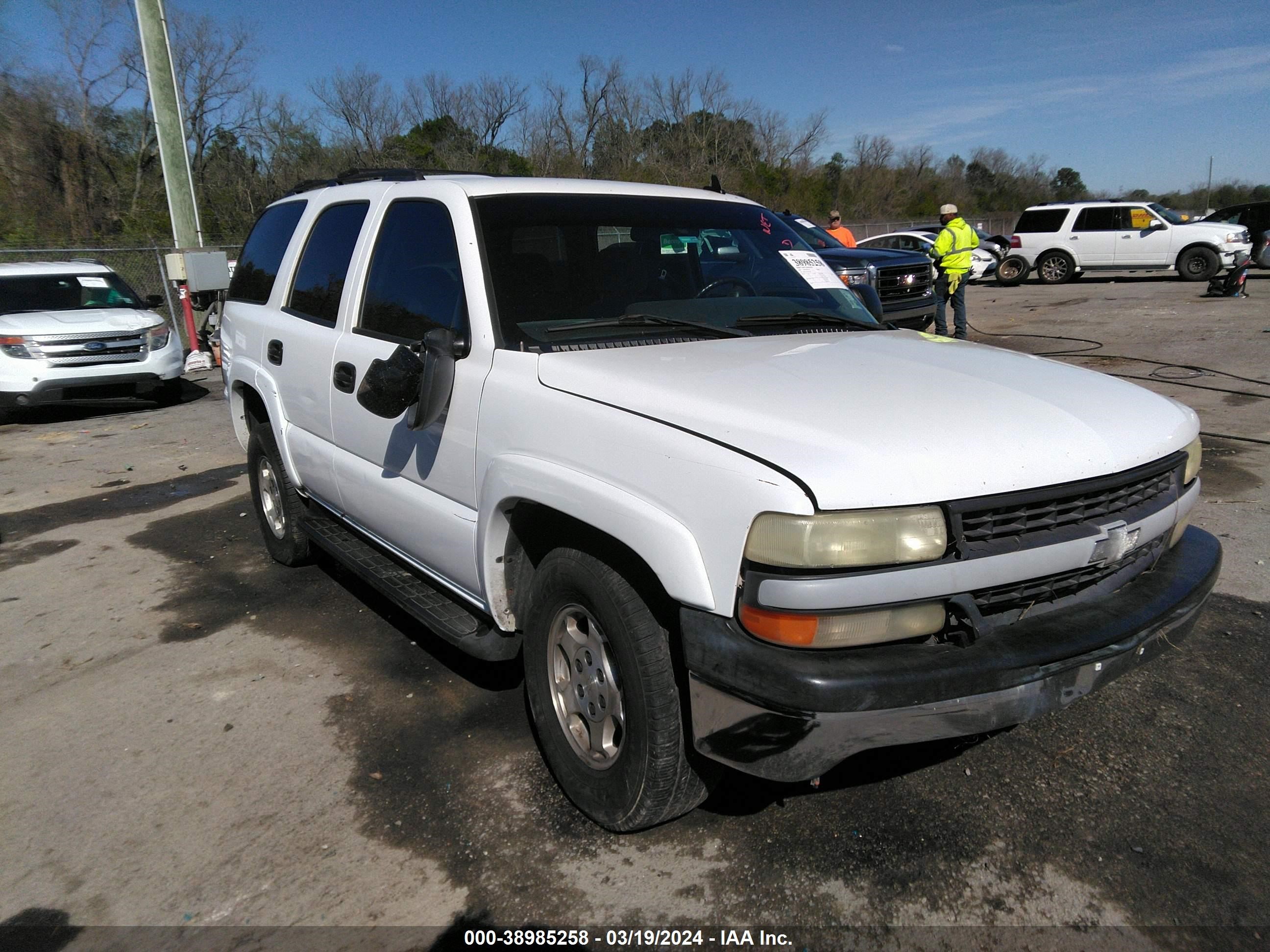 CHEVROLET TAHOE 2006 1gnec13v76r166165