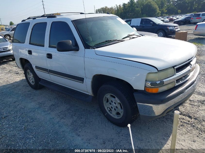 CHEVROLET TAHOE 2005 1gnec13v85r121945