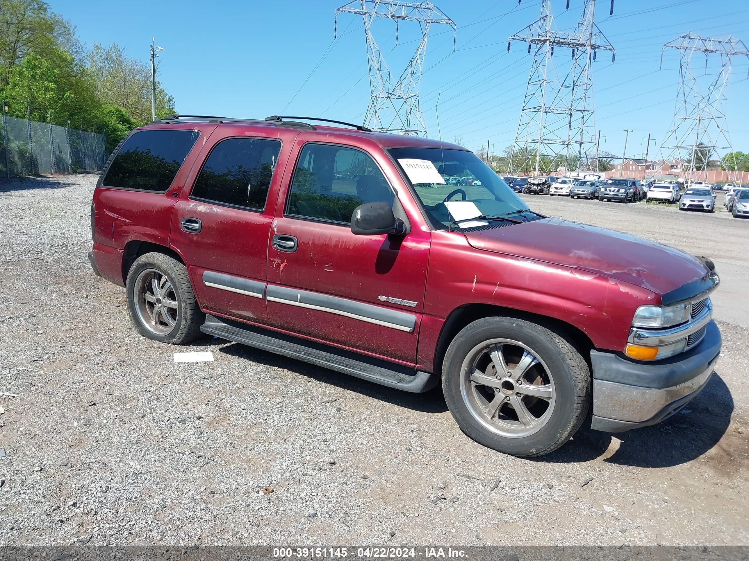 CHEVROLET TAHOE 2002 1gnec13v92r321941