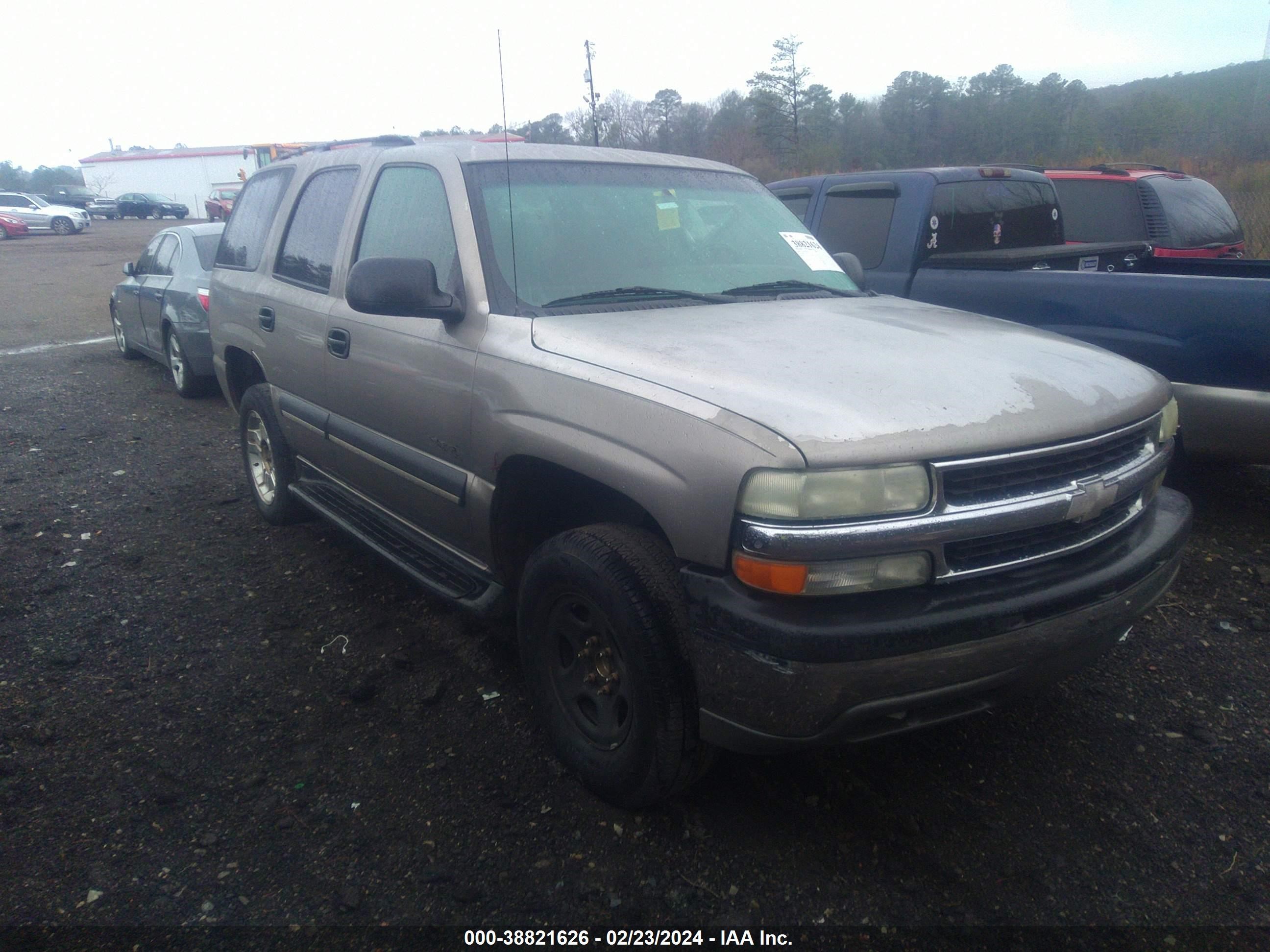 CHEVROLET TAHOE 2003 1gnec13v93r119179